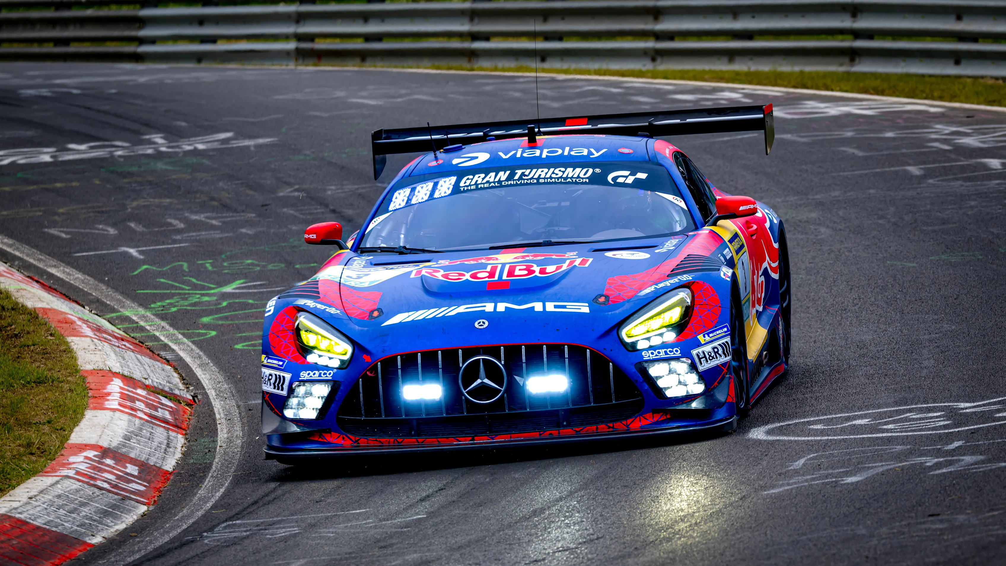Max Verstappen participates in the ADAC RAVENOL 24h Nurburgring in Nurburg, Germany, on May 17,