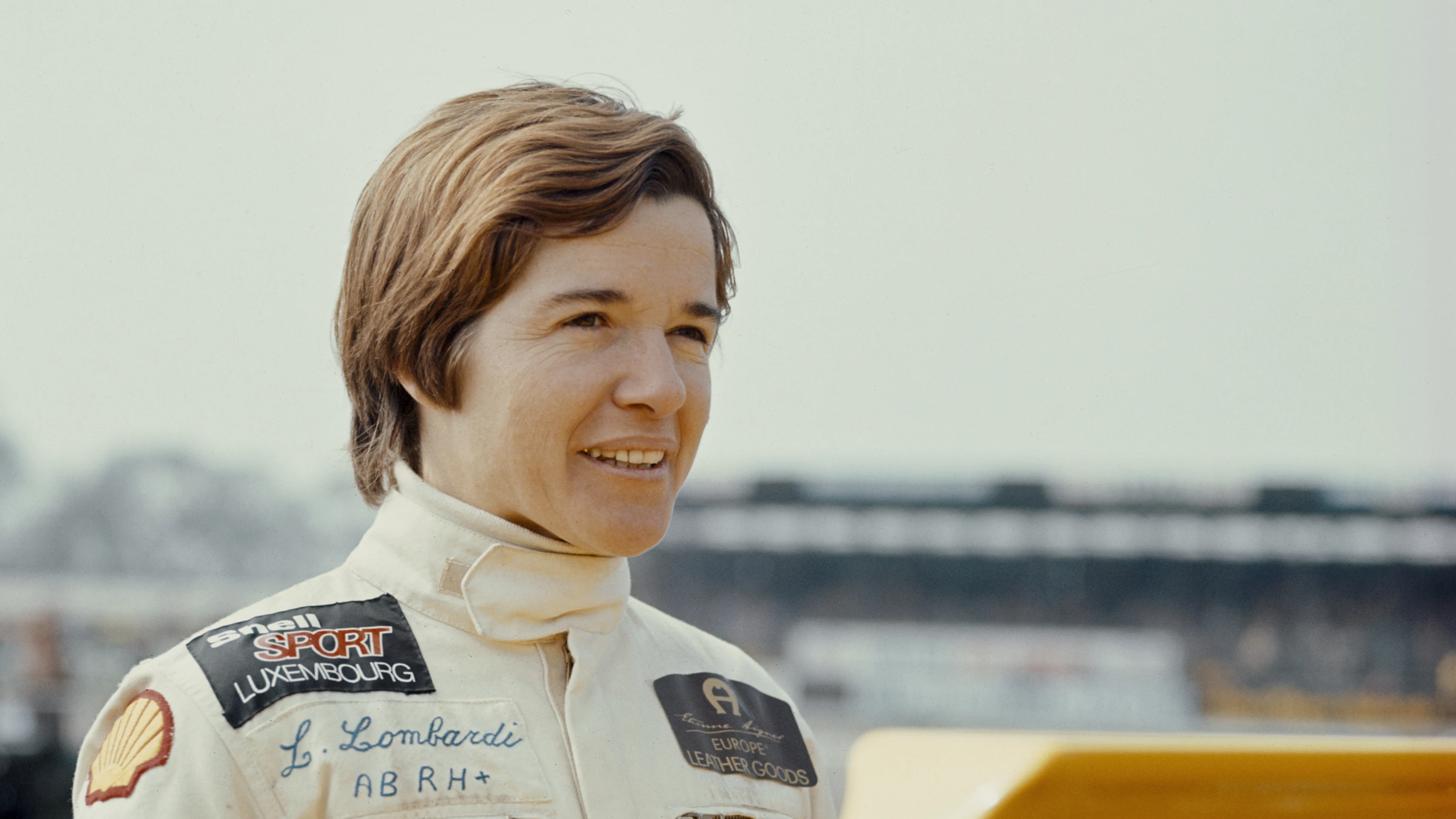 Lella Lombardi of Italy, driver of the #208 ShellSPORT Luxembourg Lola T330 Chevrolet V8 during the