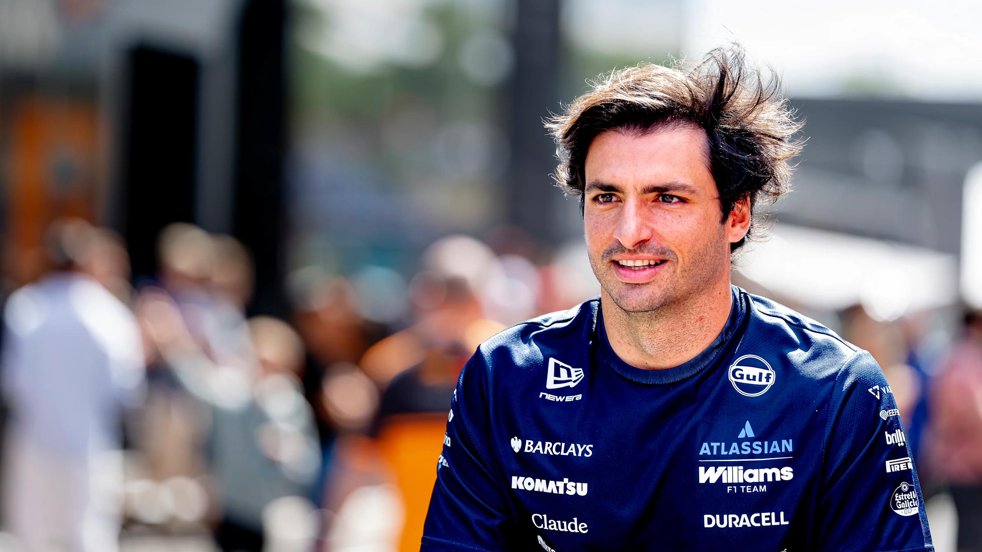 Formula 1 driver Carlos Sainz of the Williams F1 Team during the Formula 1 Hungary Grand Prix at