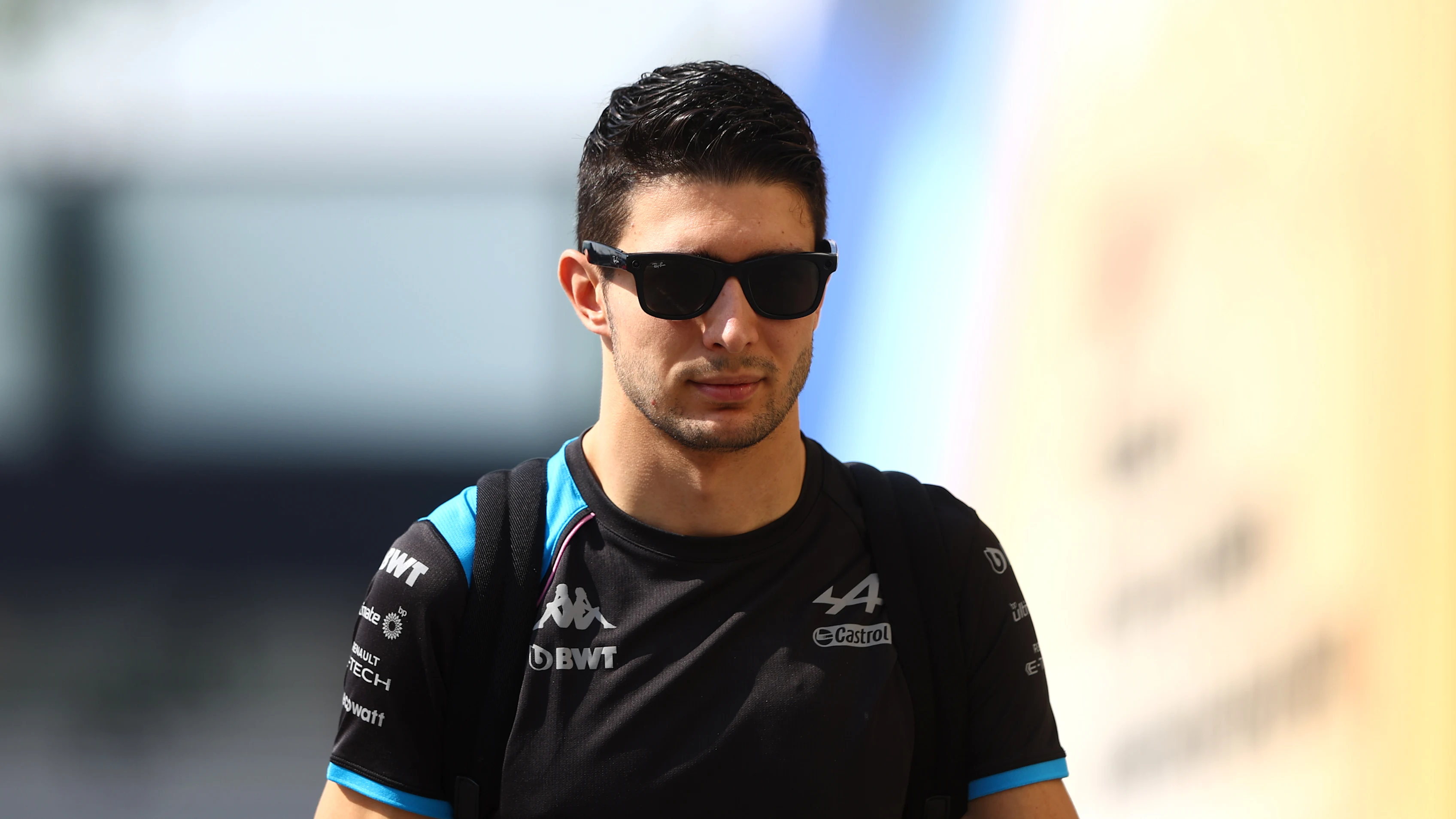 ABU DHABI, UNITED ARAB EMIRATES - NOVEMBER 24: Esteban Ocon of France and Alpine F1 walks in the