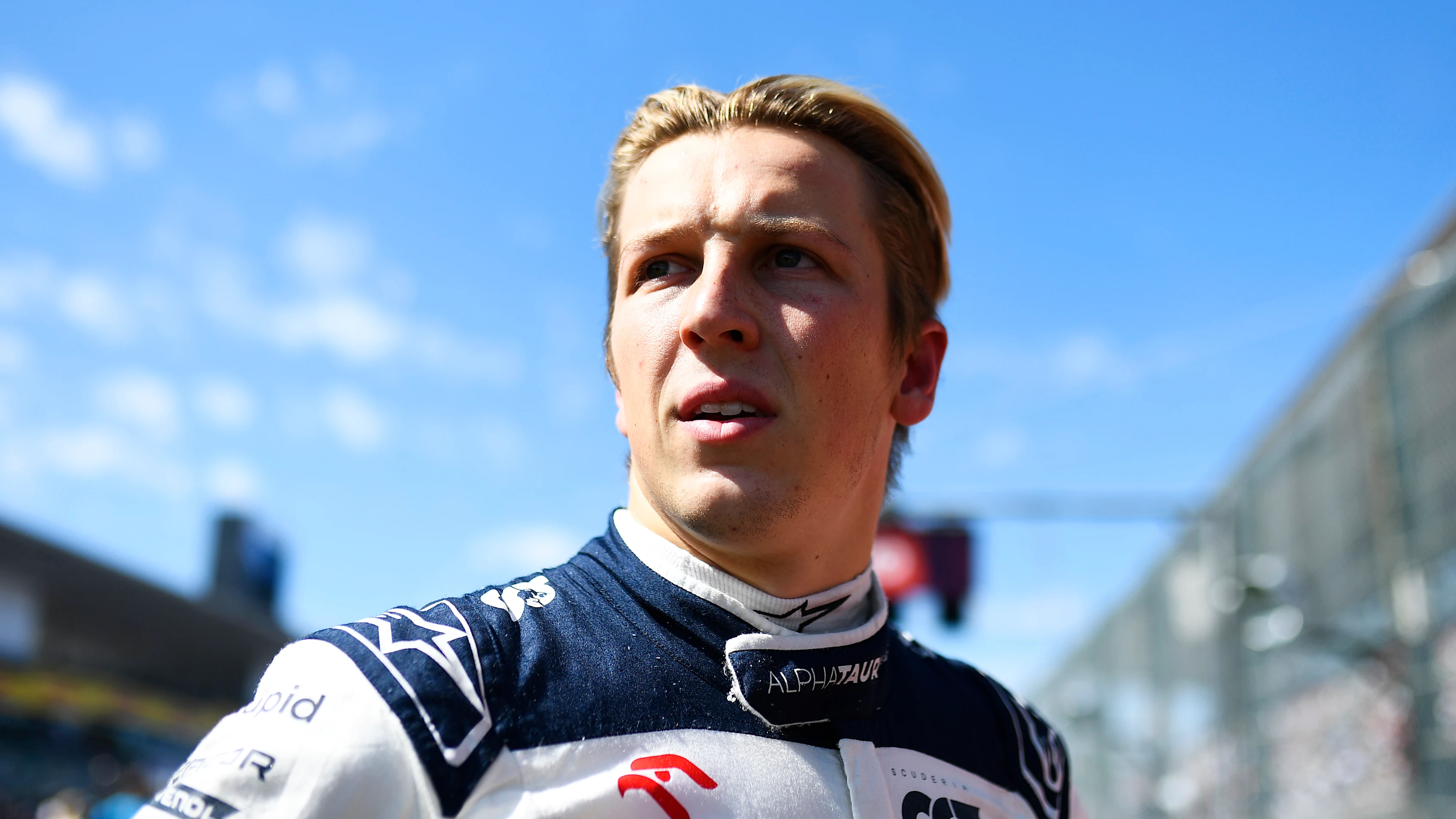 SUZUKA, JAPAN - SEPTEMBER 24: Liam Lawson of New Zealand and Scuderia AlphaTauri prepares to drive