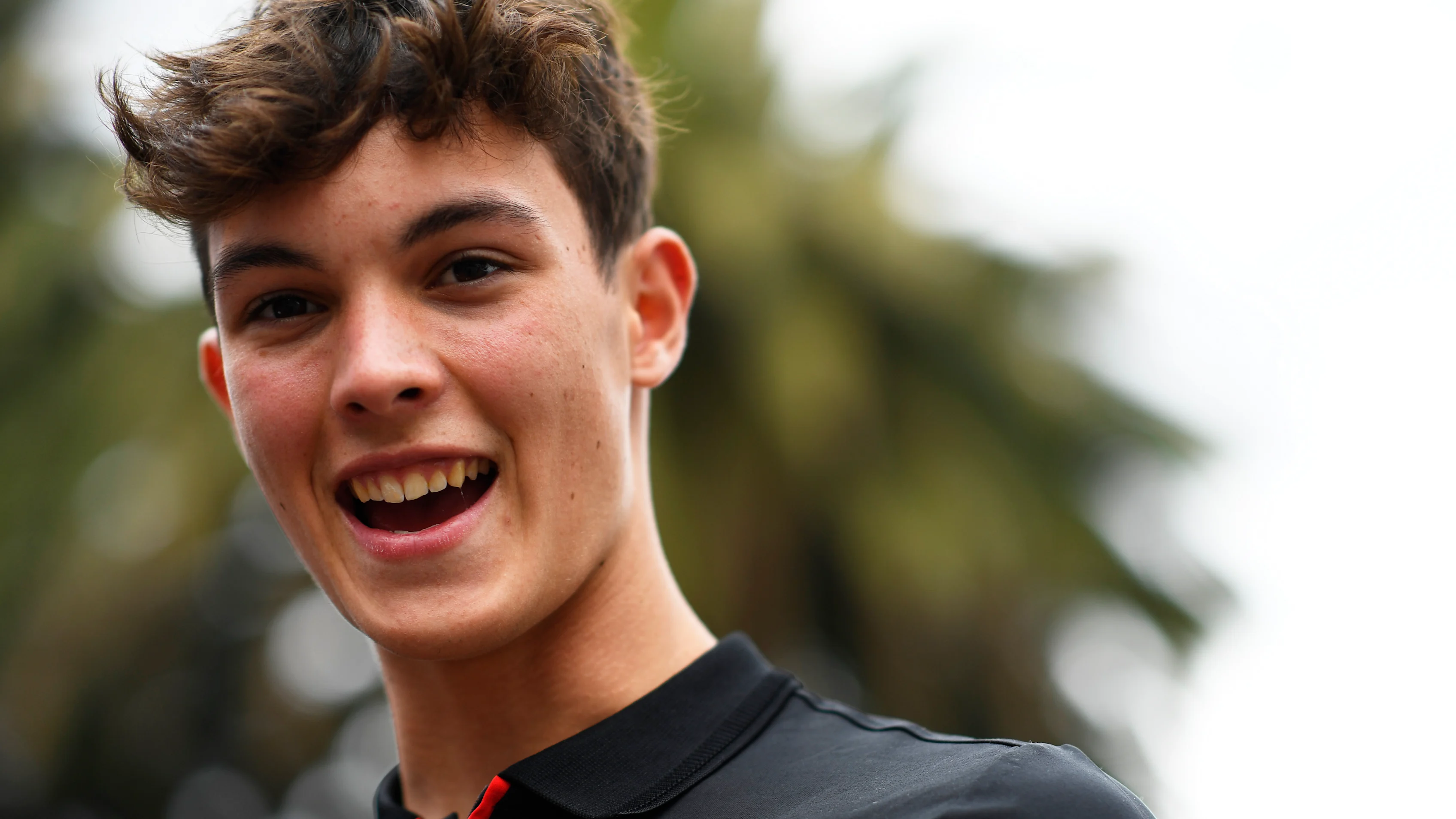 MEXICO CITY, MEXICO - OCTOBER 26: Oliver Bearman of Great Britain and Haas F1 walks in the Paddock
