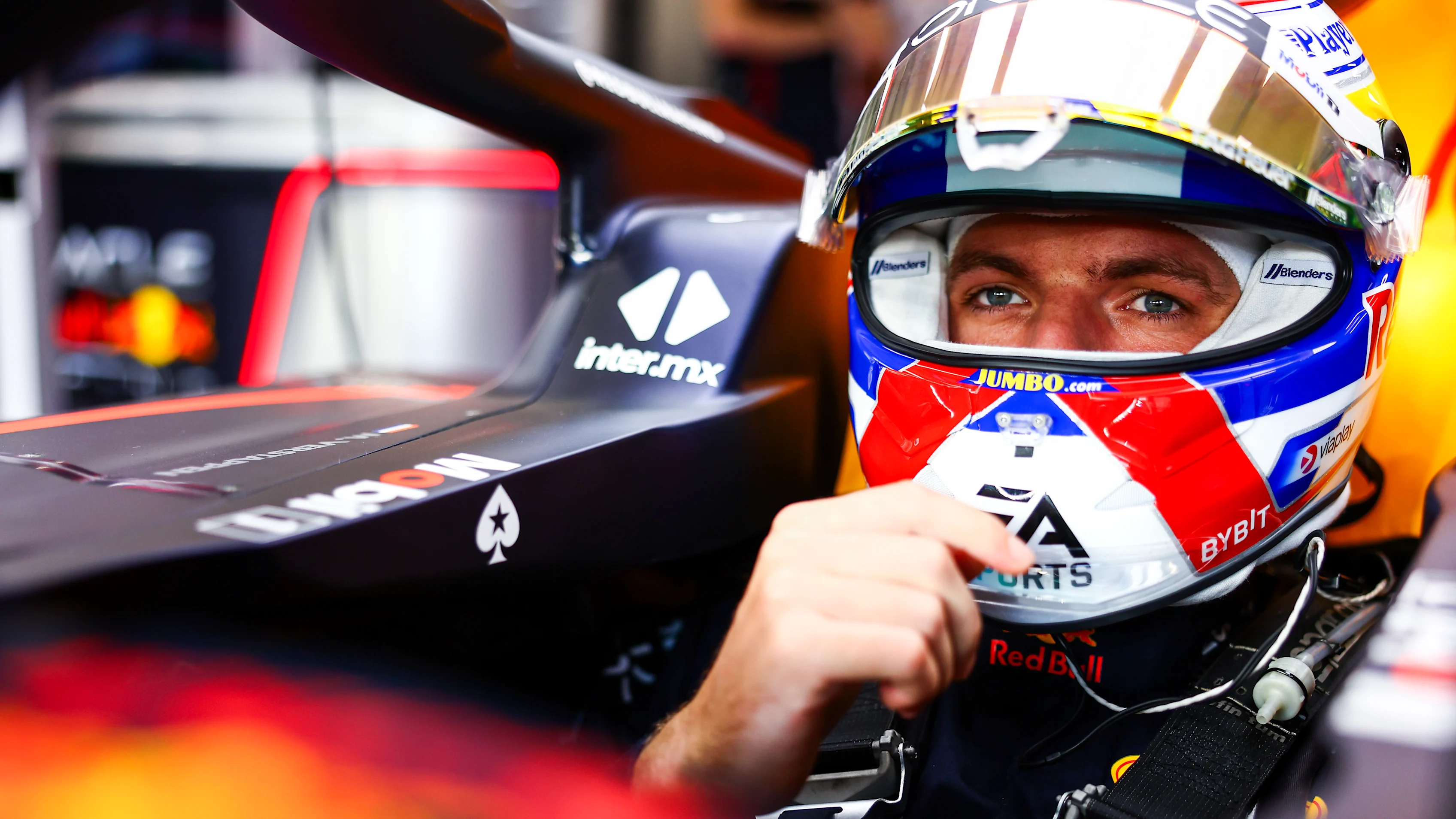 LUSAIL CITY, QATAR - OCTOBER 06: Max Verstappen of the Netherlands and Oracle Red Bull Racing