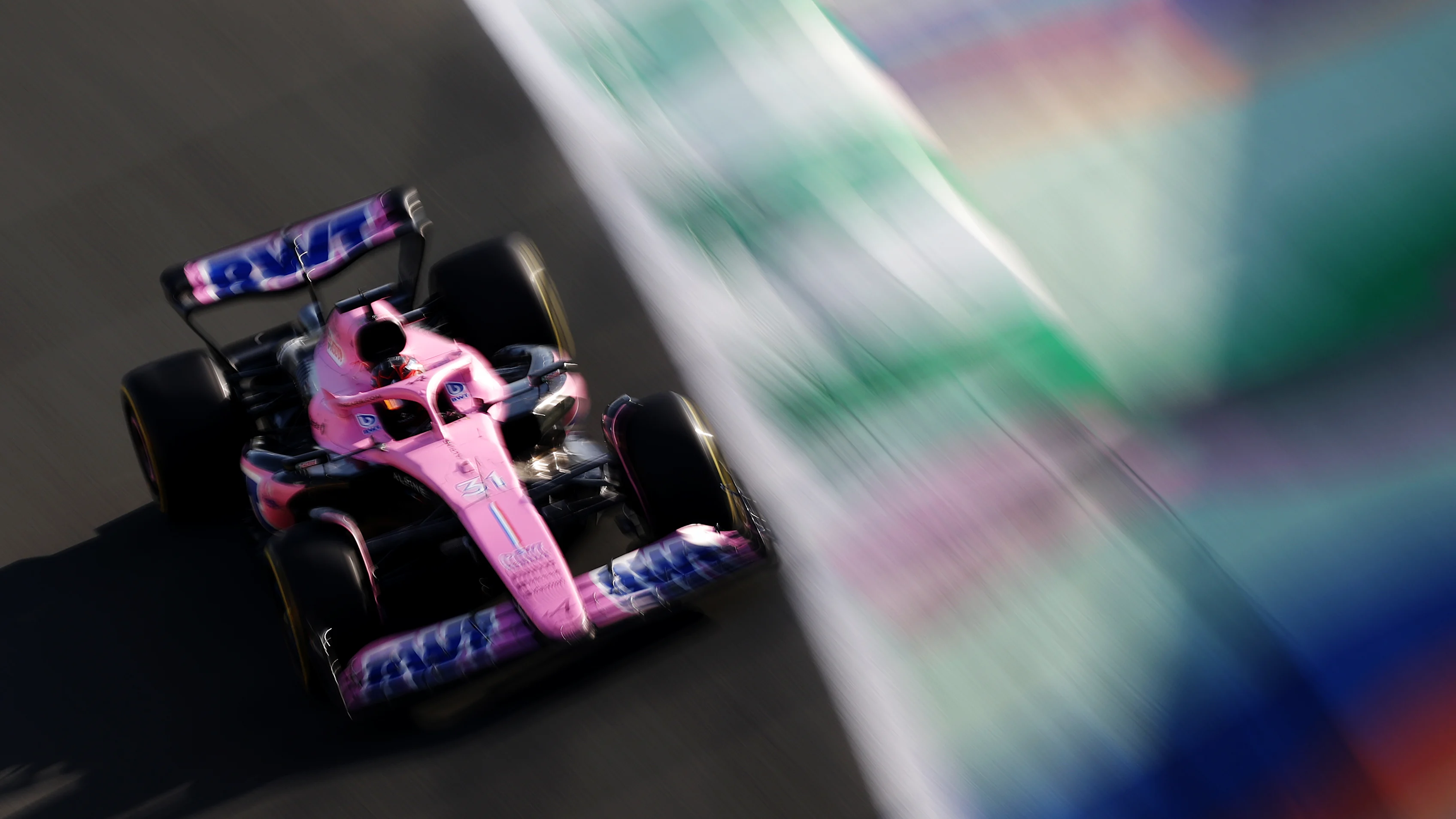 JEDDAH, SAUDI ARABIA - MARCH 17: Esteban Ocon of France driving the (31) Alpine F1 A523 Renault on