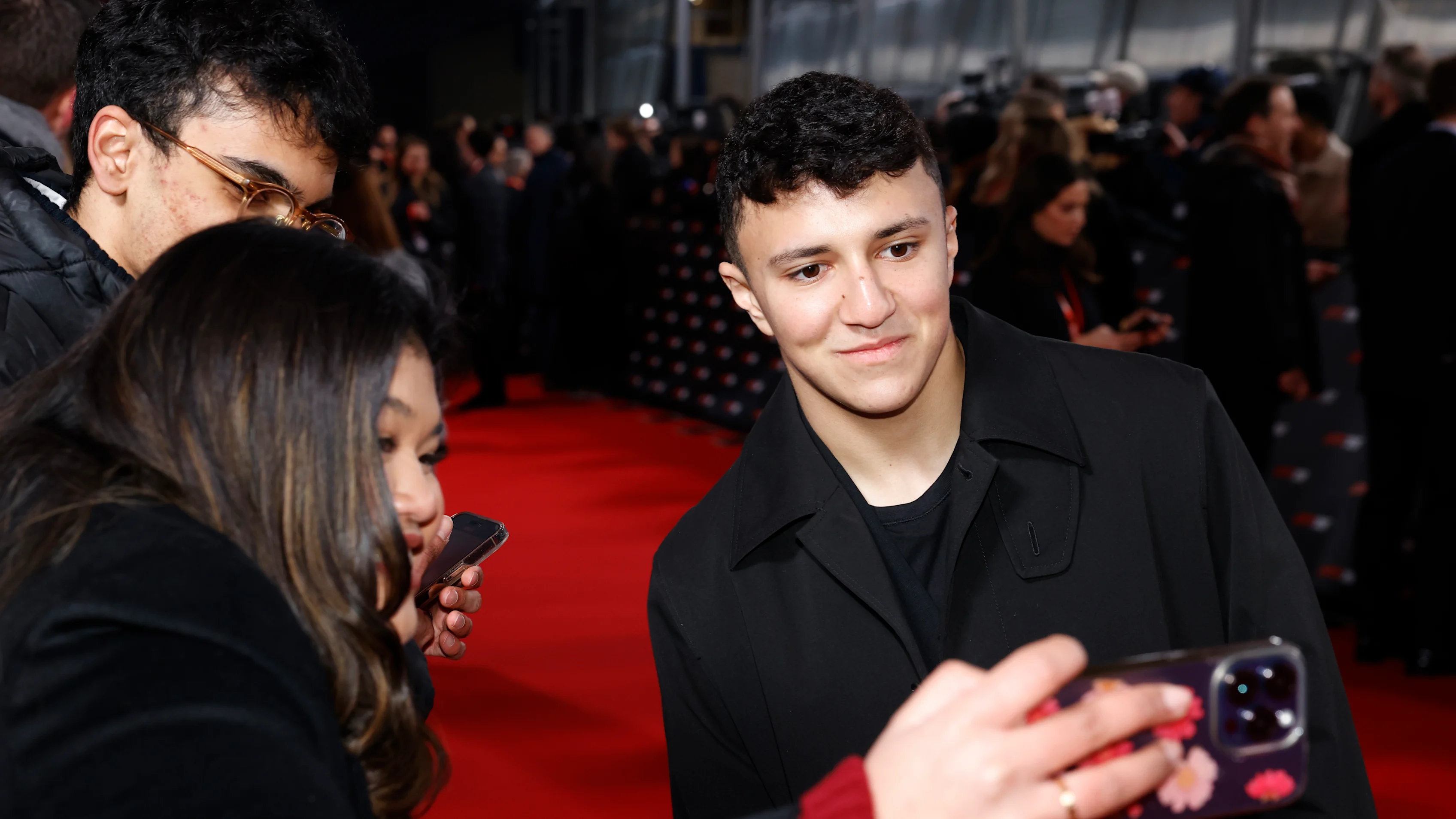 LONDON, ENGLAND - FEBRUARY 18: Isack Hadjar of France and Visa Cash App Racing Bulls poses for a