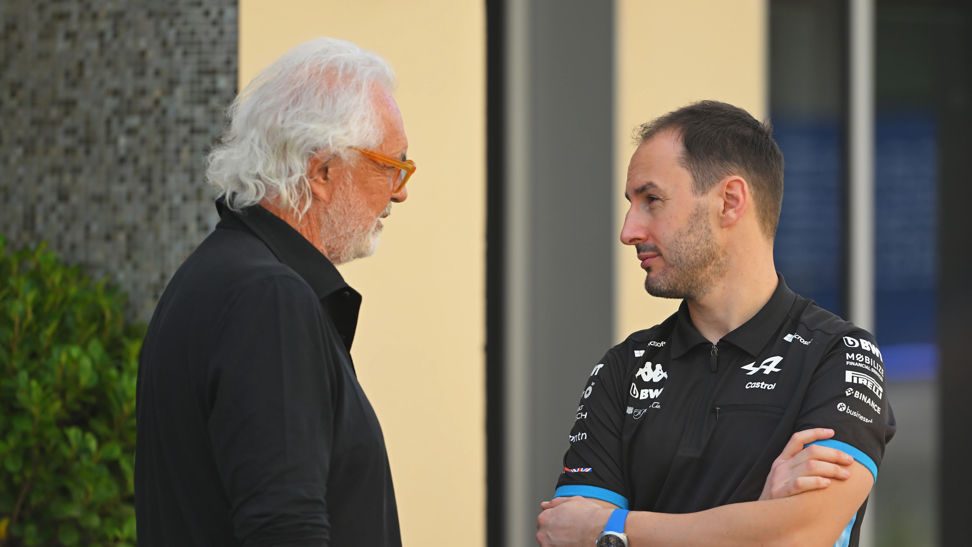 ABU DHABI, UNITED ARAB EMIRATES - DECEMBER 05: Flavio Briatore, Executive Advisor to Alpine F1,