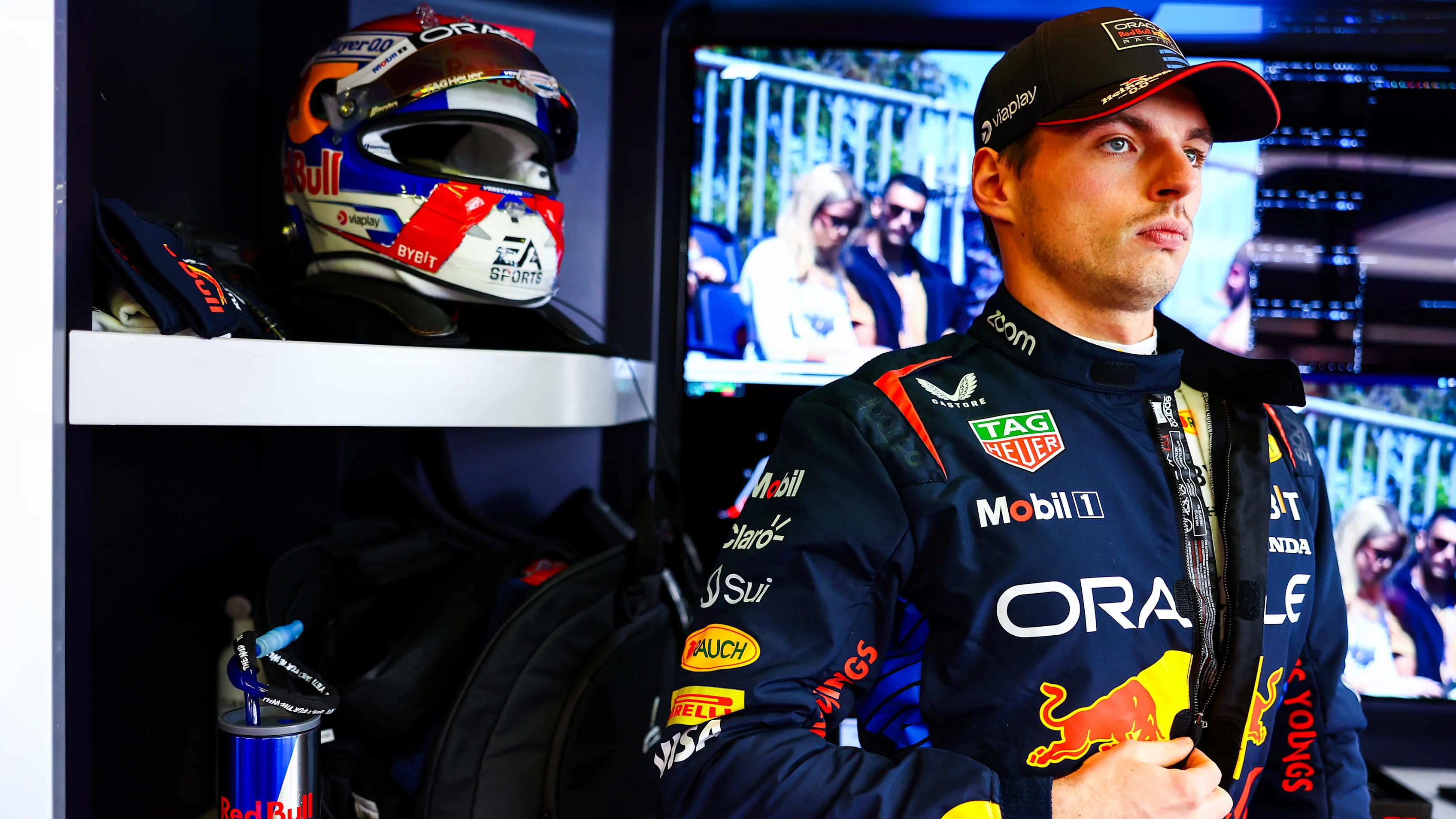 MELBOURNE, AUSTRALIA - MARCH 22: Max Verstappen of the Netherlands and Oracle Red Bull Racing