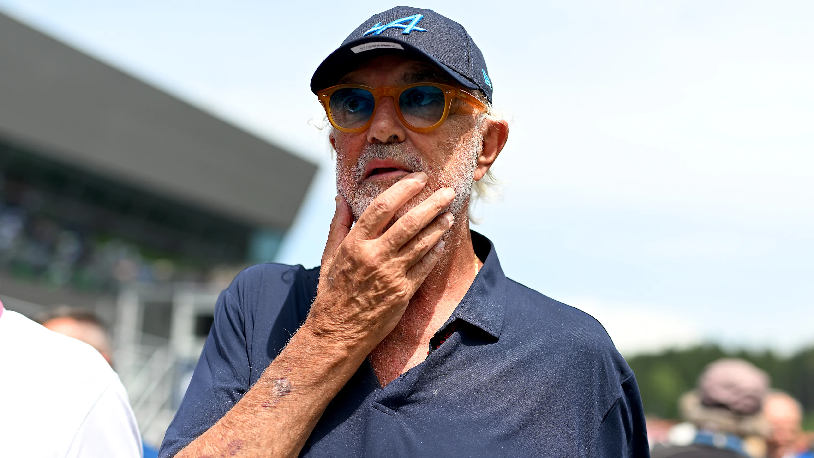 SPIELBERG, AUSTRIA - JUNE 30: Flavio Briatore, Executive Advisor to Alpine F1, looks on, on the