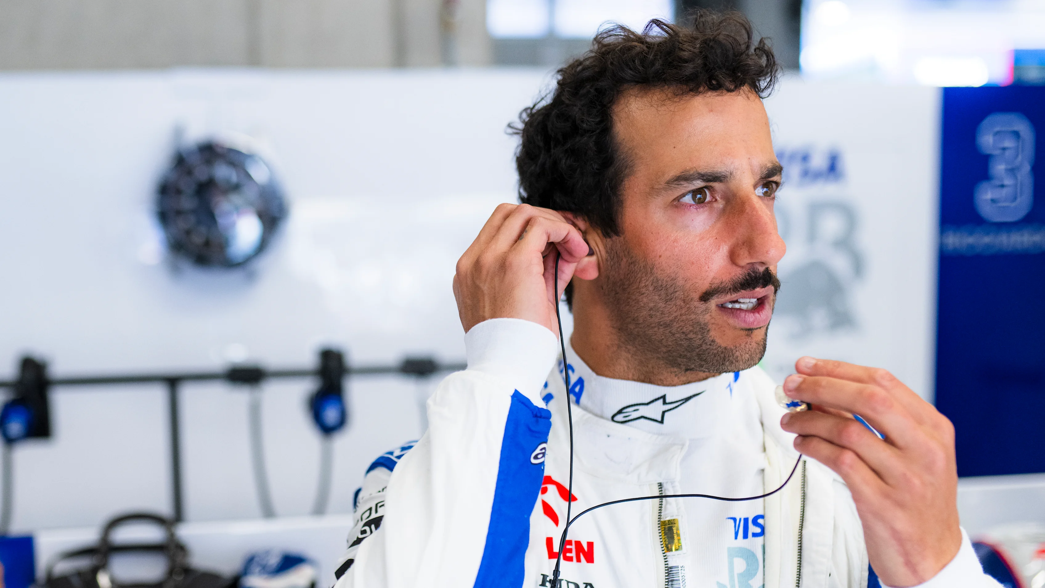 SPIELBERG, AUSTRIA - JUNE 30: Daniel Ricciardo of Australia and Visa Cash App RB prepares to drive