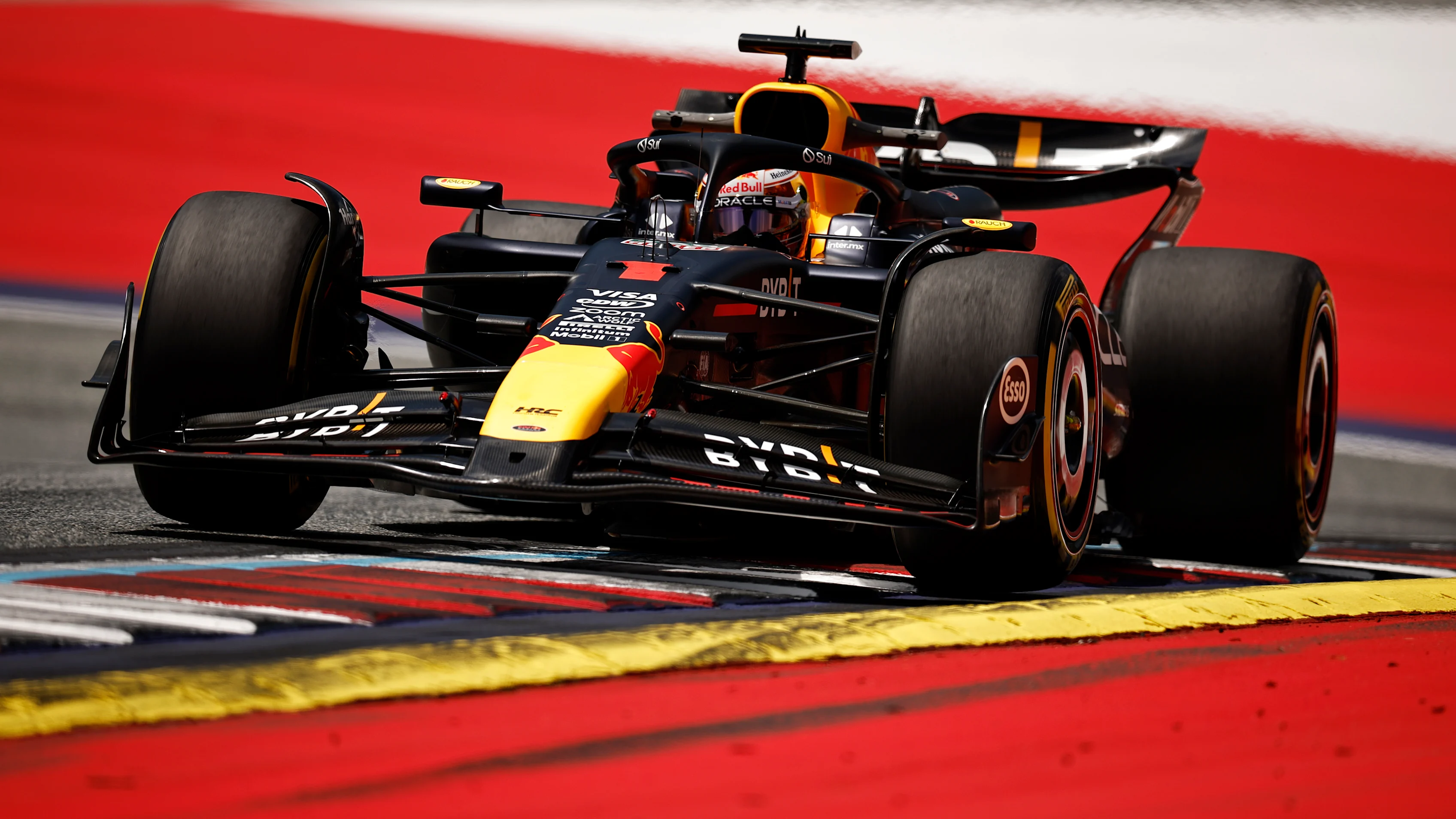 SPIELBERG, AUSTRIA - JUNE 28: Max Verstappen of the Netherlands driving the (1) Oracle Red Bull
