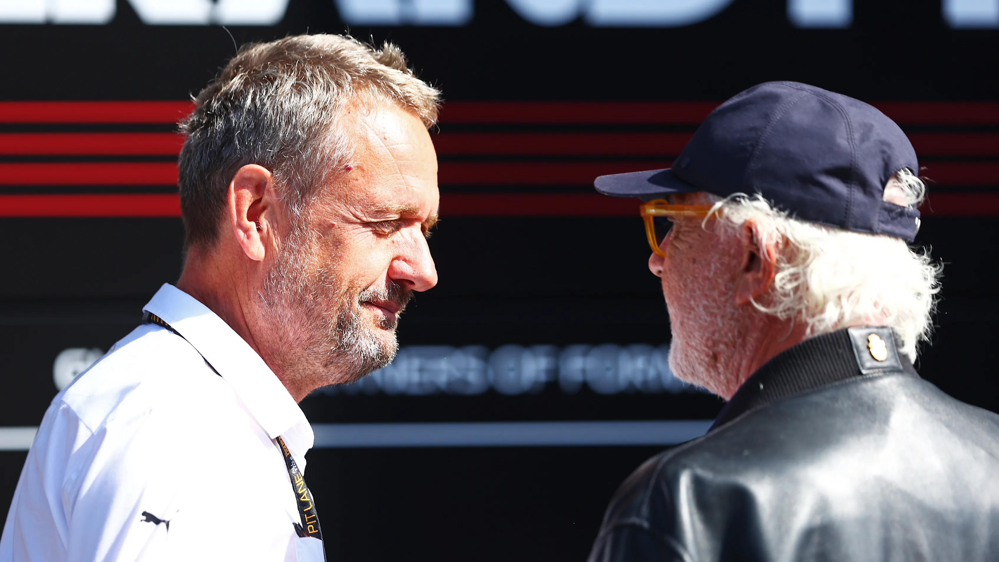 SPIELBERG, AUSTRIA - JUNE 29: Steve Nielsen, F1 Sporting Director talks with Flavio Briatore,