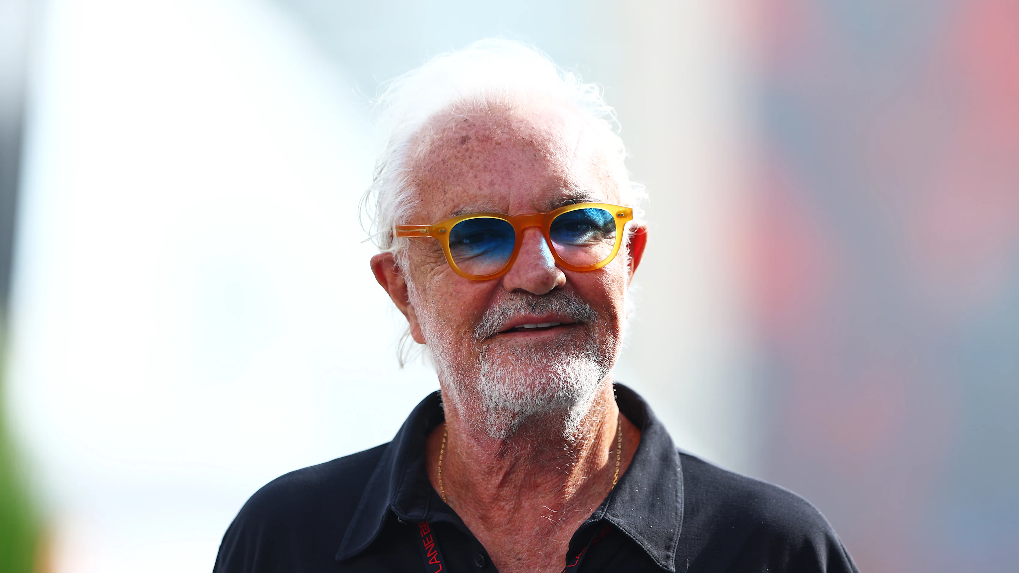 BAKU, AZERBAIJAN - SEPTEMBER 13: Flavio Briatore, Executive Advisor to Alpine F1,  walks in the