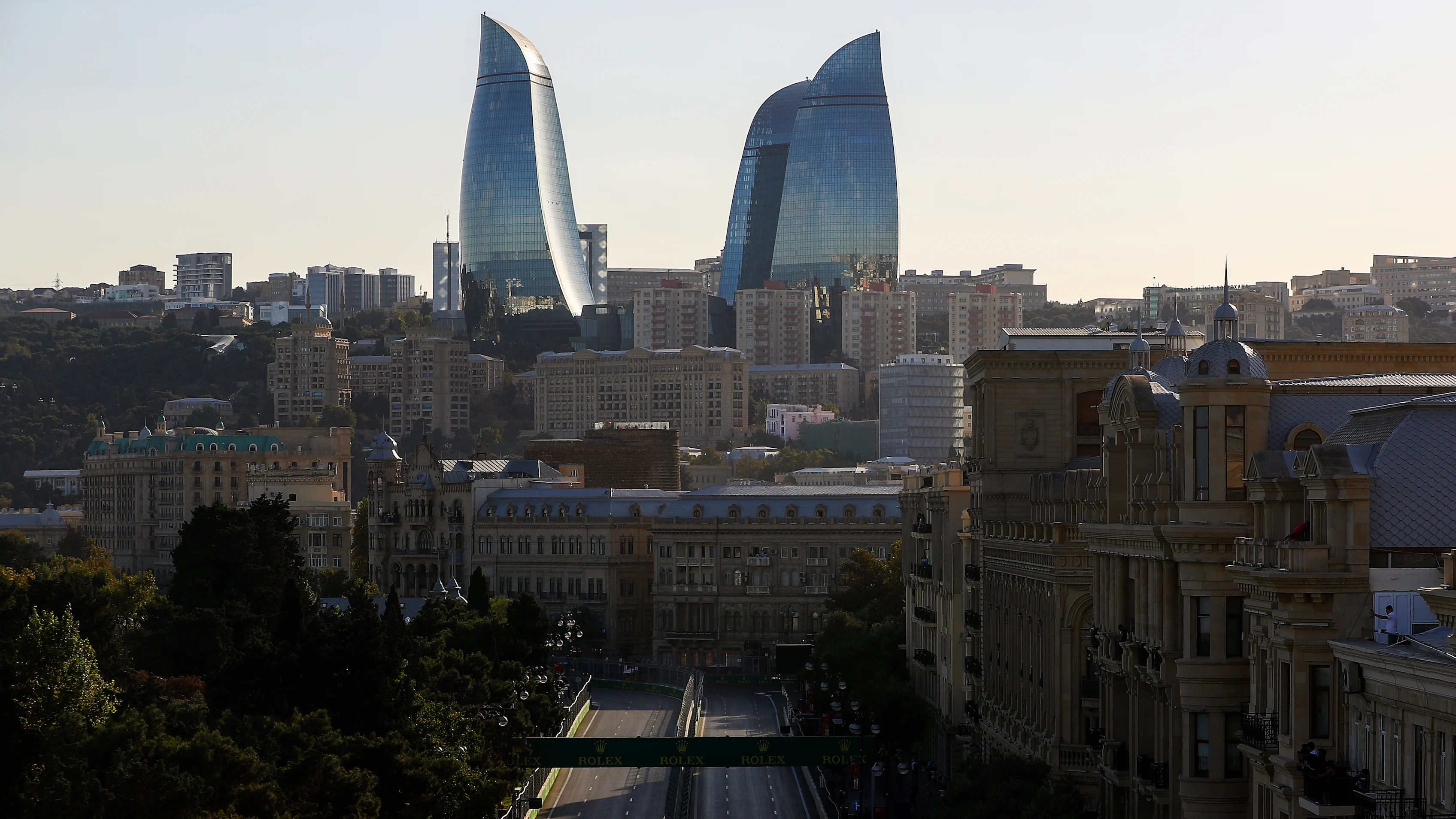 BAKU, AZERBAIJAN - SEPTEMBER 13: Max Verstappen of Oracle Red Bull Racing and The Netherlands