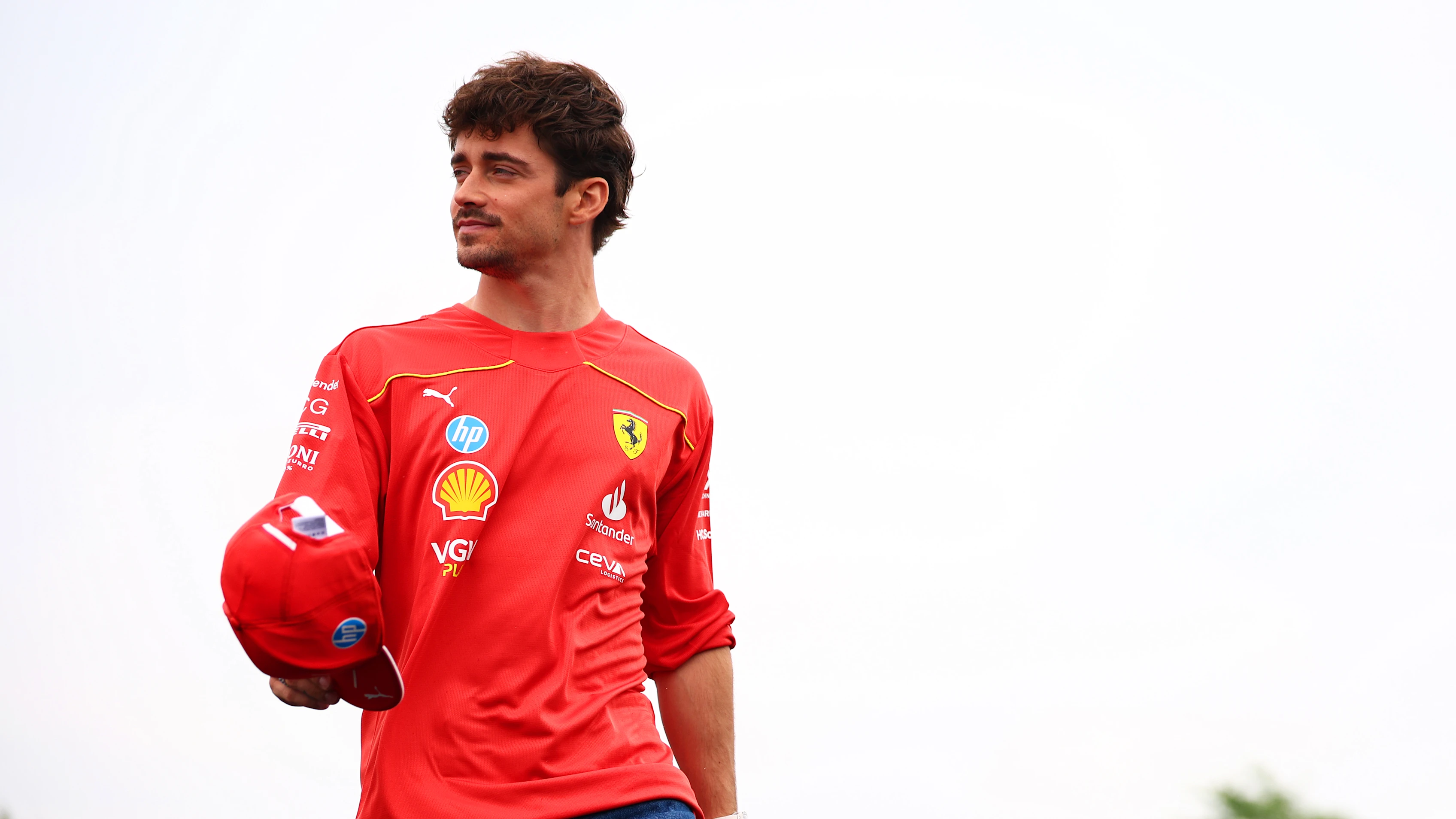 MONTREAL, QUEBEC - JUNE 06: Charles Leclerc of Monaco and Ferrari arrives in the Paddock during