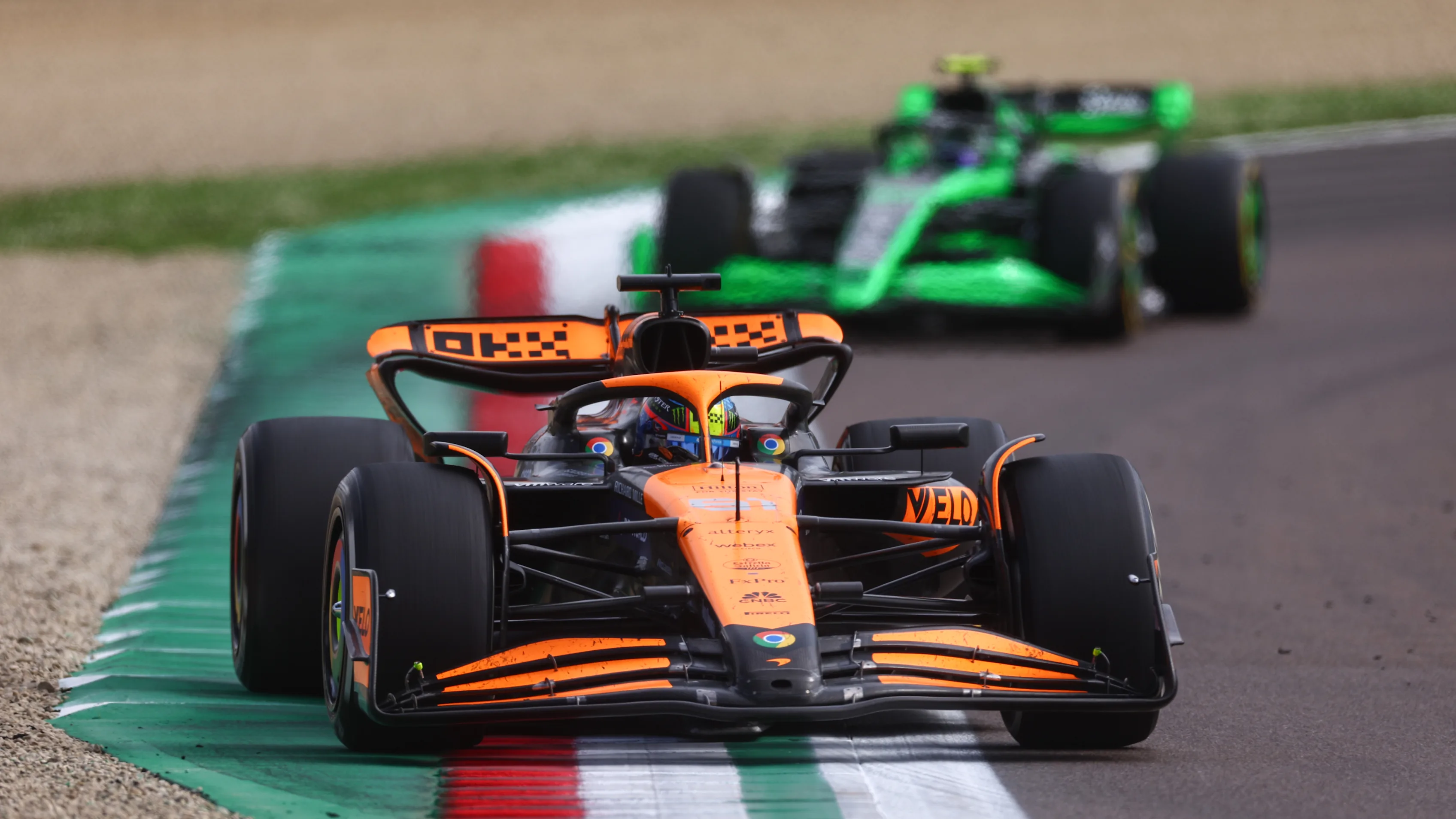 JEDDAH, SAUDI ARABIA - MARCH 09: McLaren Team Principal Andrea Stella looks on from the pitwall