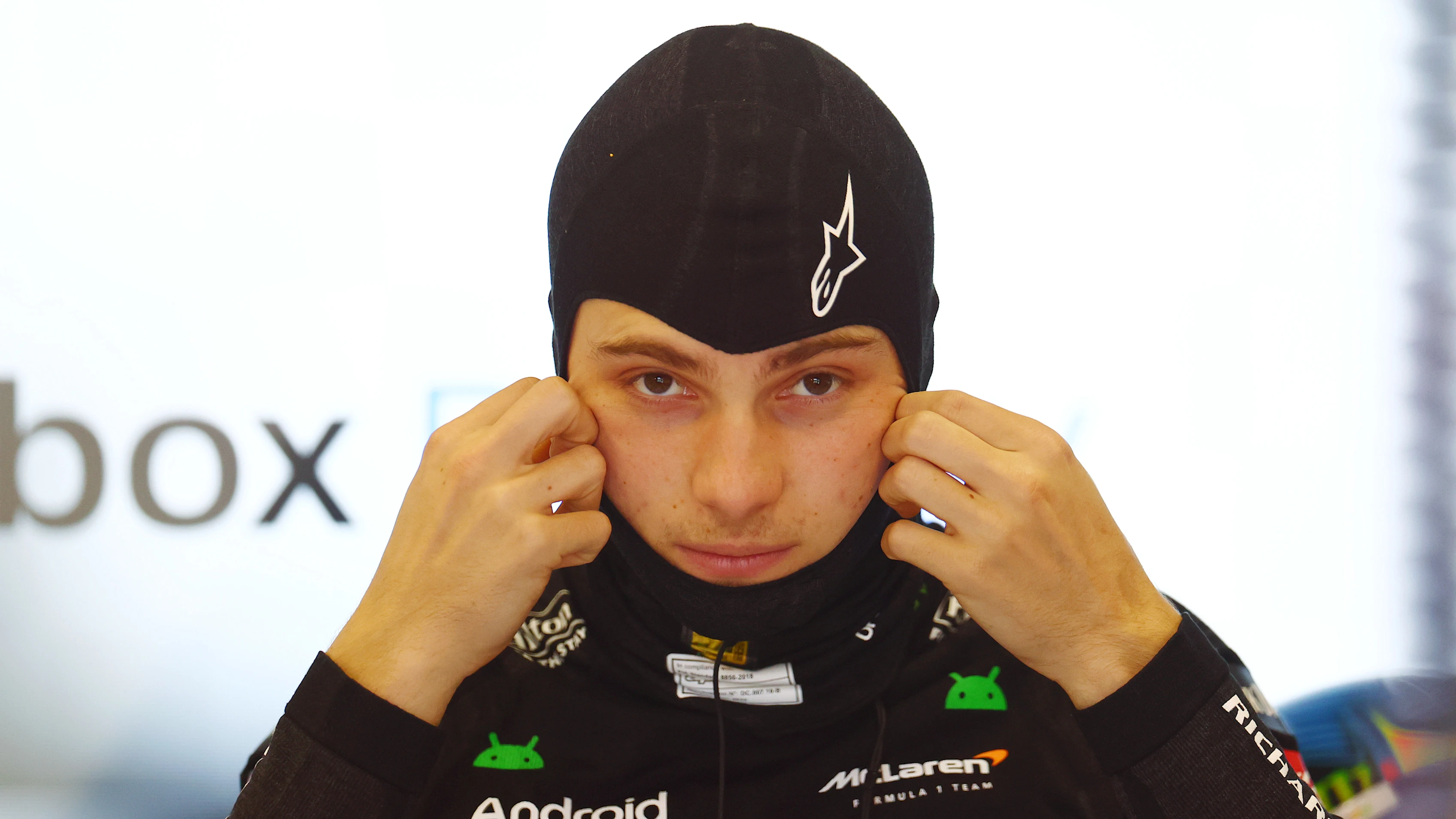 NORTHAMPTON, ENGLAND - JULY 05: Oscar Piastri of Australia and McLaren prepares to drive in the