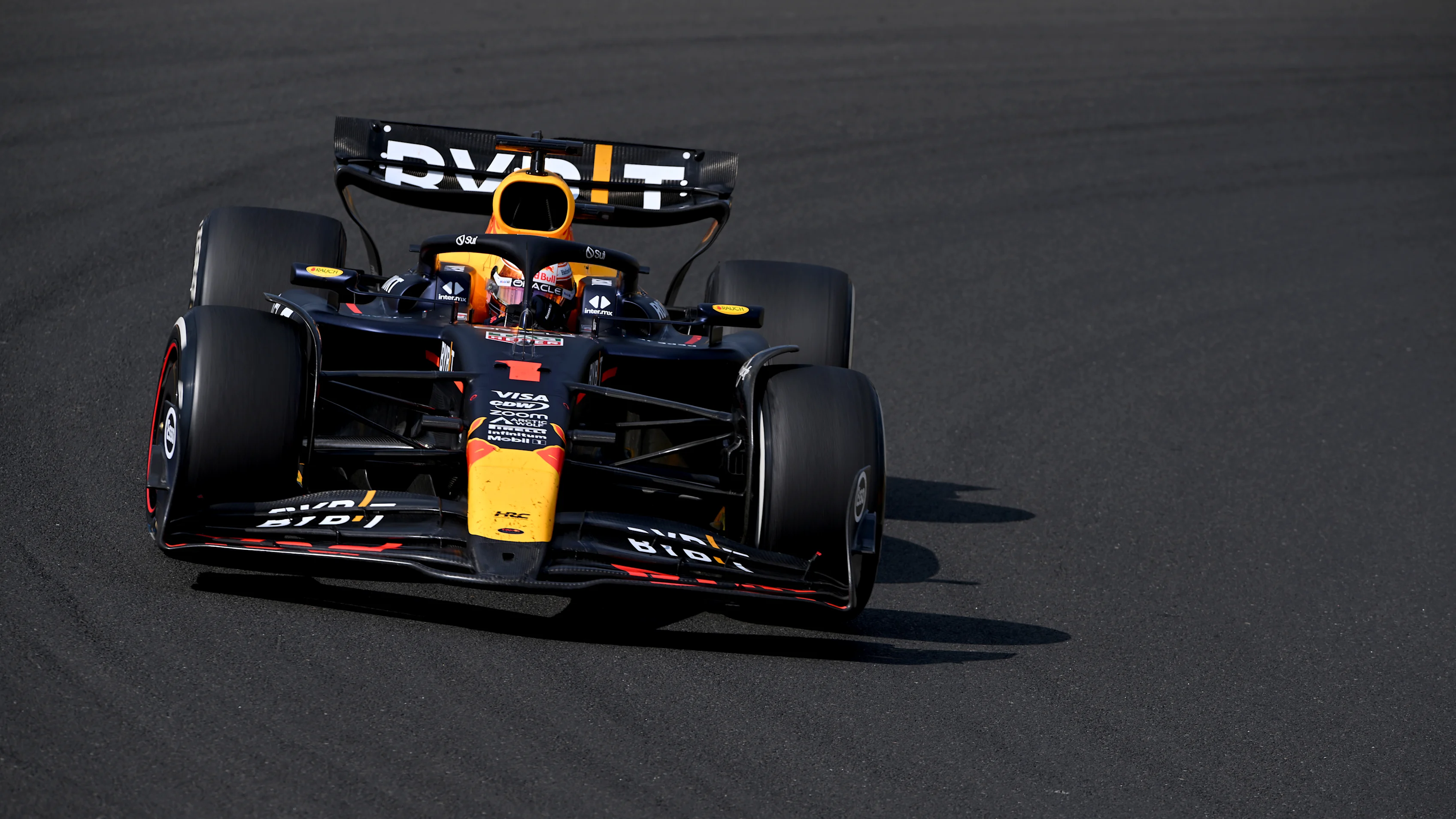 BUDAPEST, HUNGARY - JULY 21: Max Verstappen of the Netherlands driving the (1) Oracle Red Bull