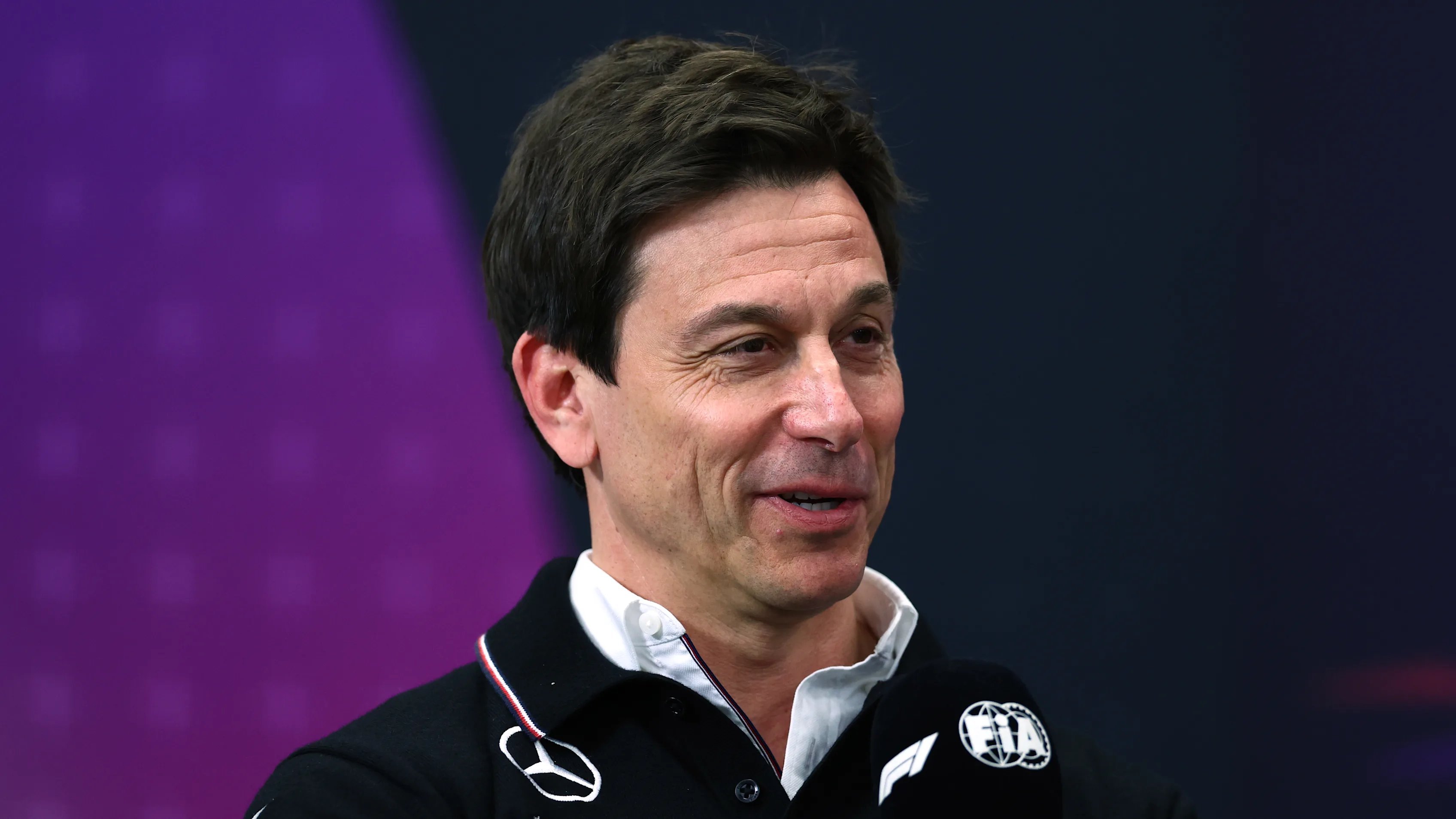 SUZUKA, JAPAN - APRIL 05: Mercedes GP Executive Director Toto Wolff attends the Team Principals