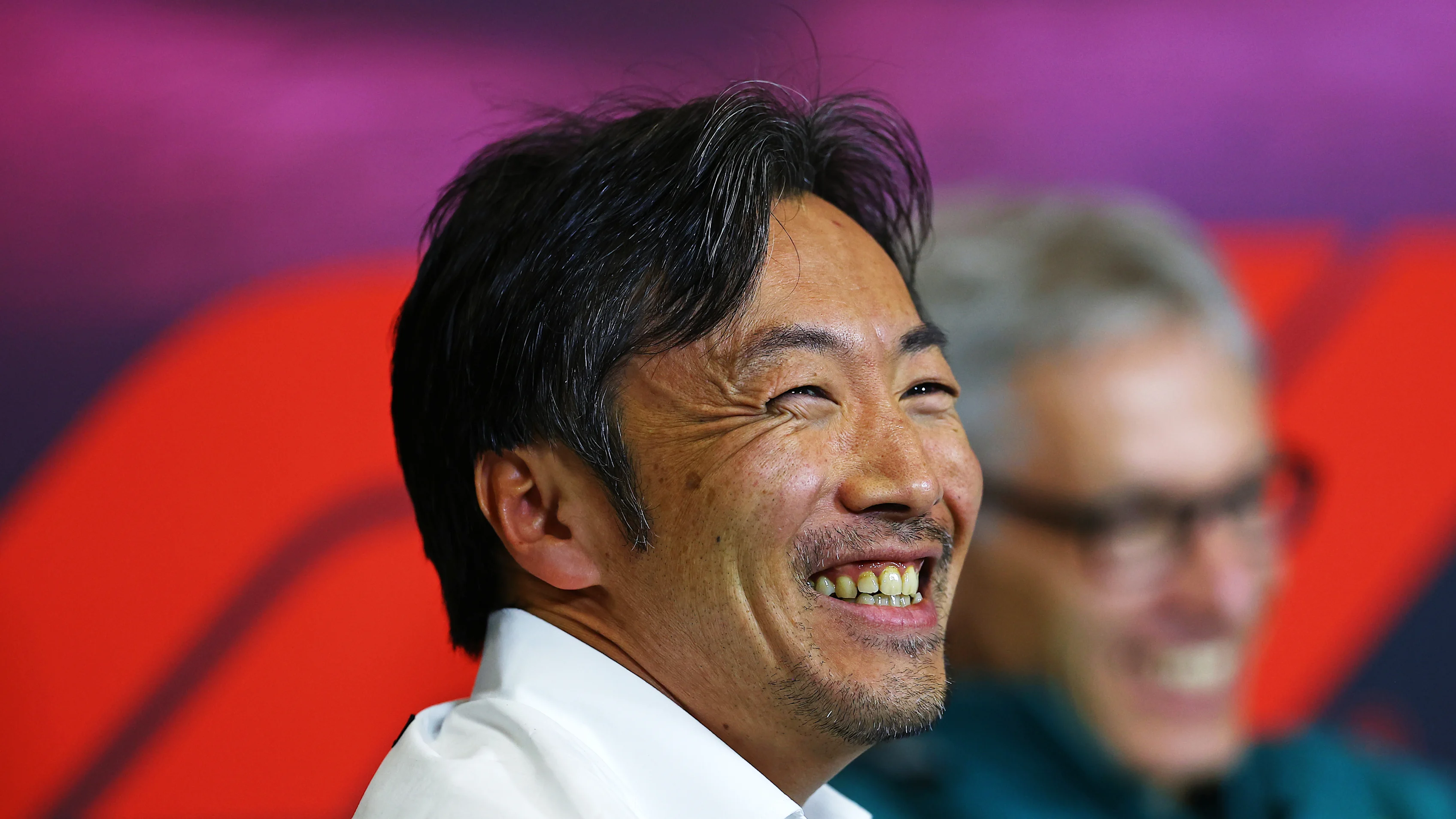 MEXICO CITY, MEXICO - OCTOBER 25: Haas F1 Team Principal Ayao Komatsu attends the Team Principals