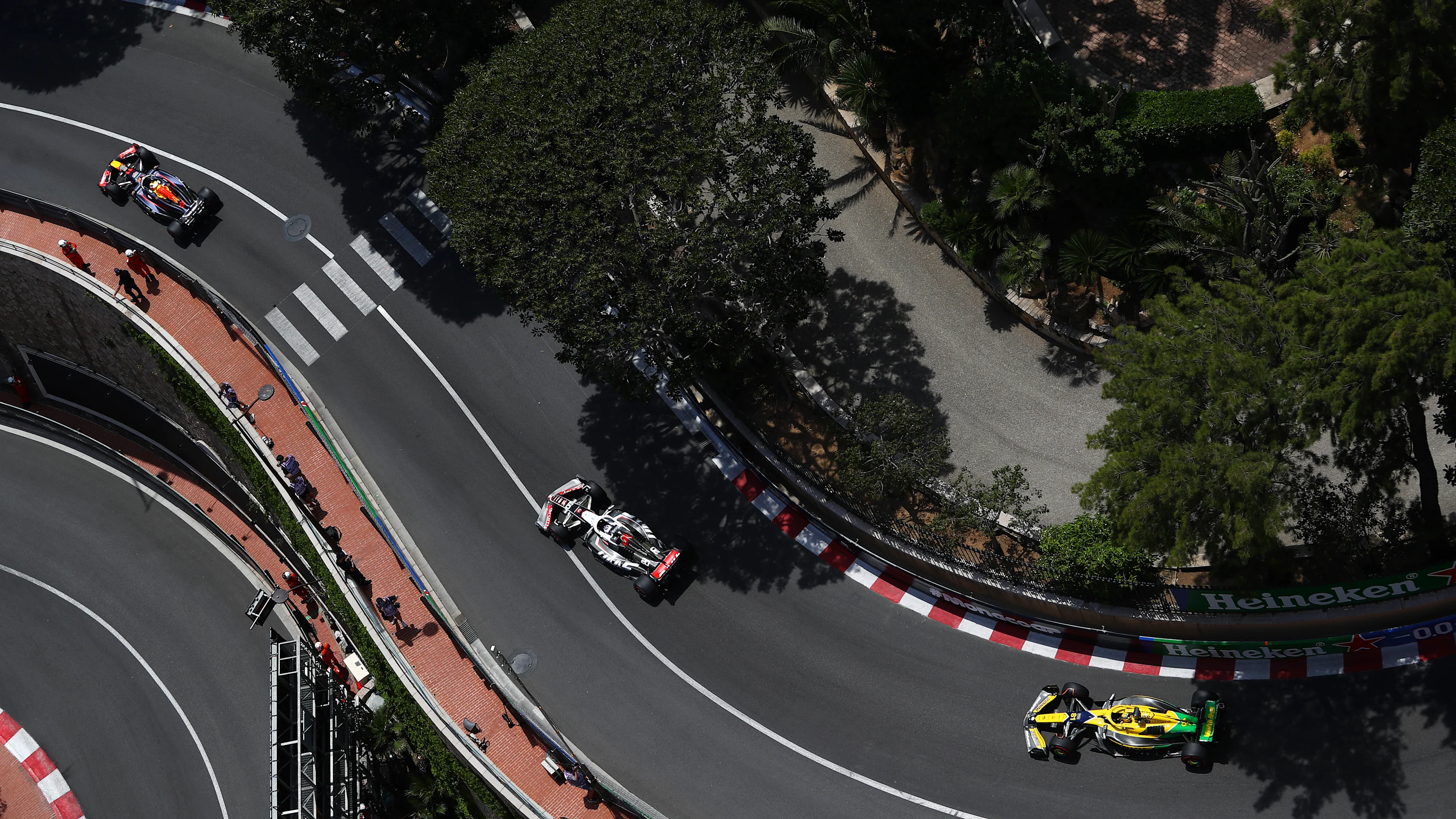 MONTE-CARLO, MONACO - MAY 25: Sergio Perez of Mexico driving the (11) Oracle Red Bull Racing RB20,