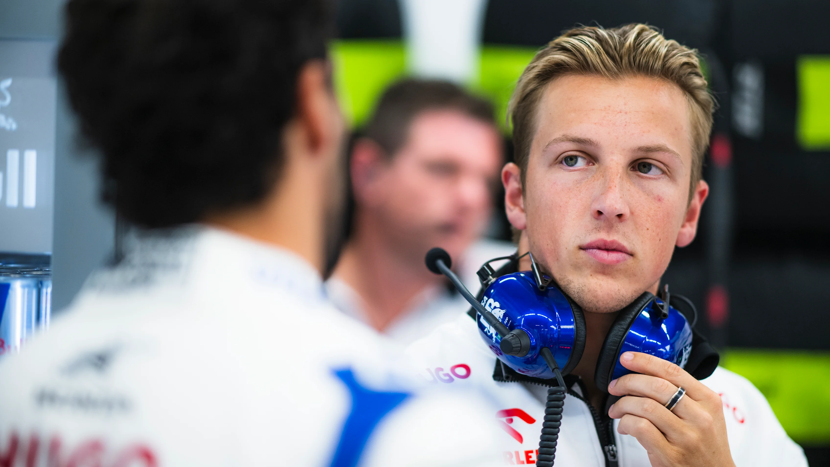 ZANDVOORT, NETHERLANDS - AUGUST 23: Liam Lawson of New Zealand and Visa Cash App RB looks on in the
