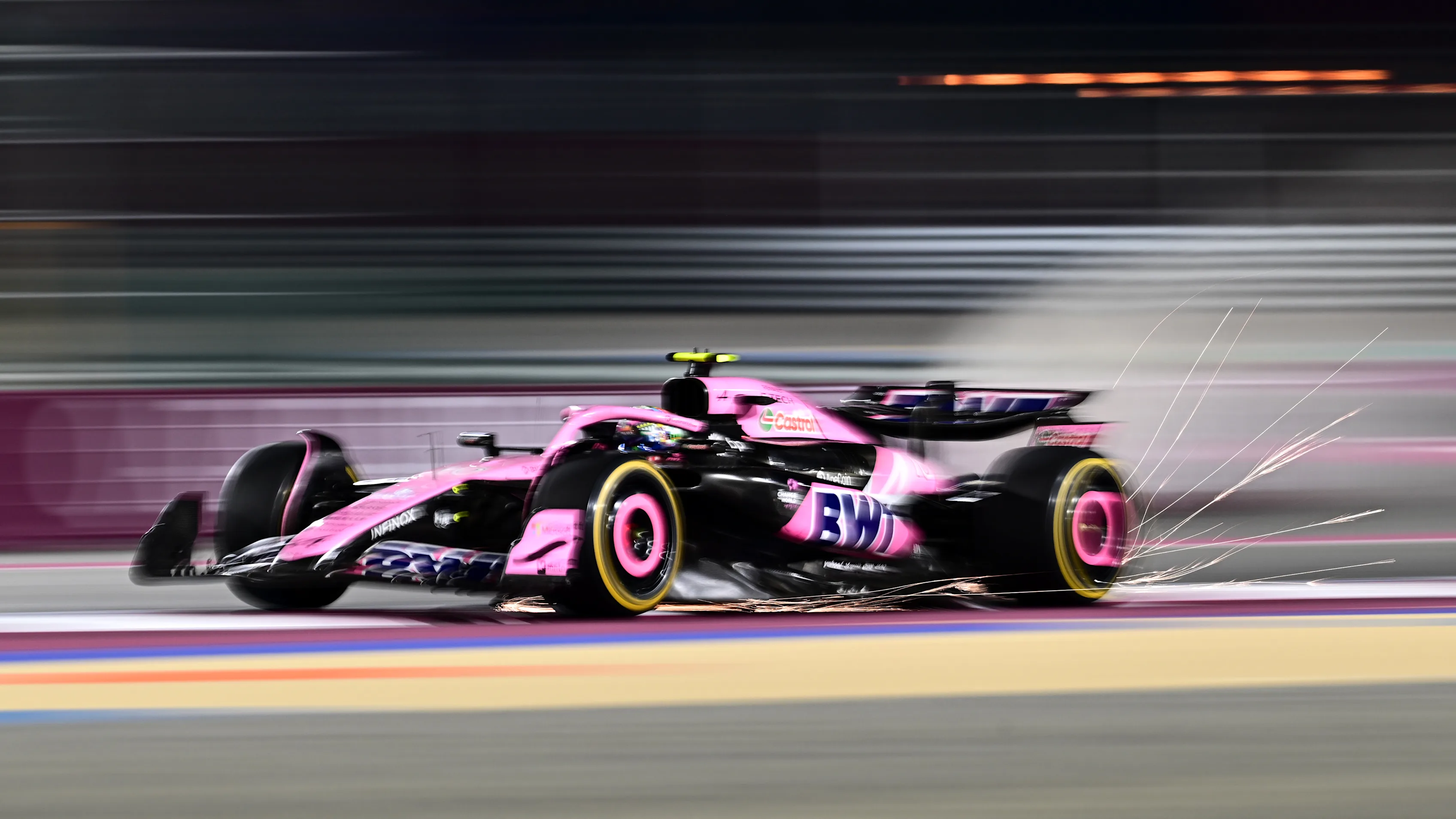 LUSAIL CITY, QATAR - DECEMBER 01: Pierre Gasly of France driving the (10) Alpine F1 A524 Renault on
