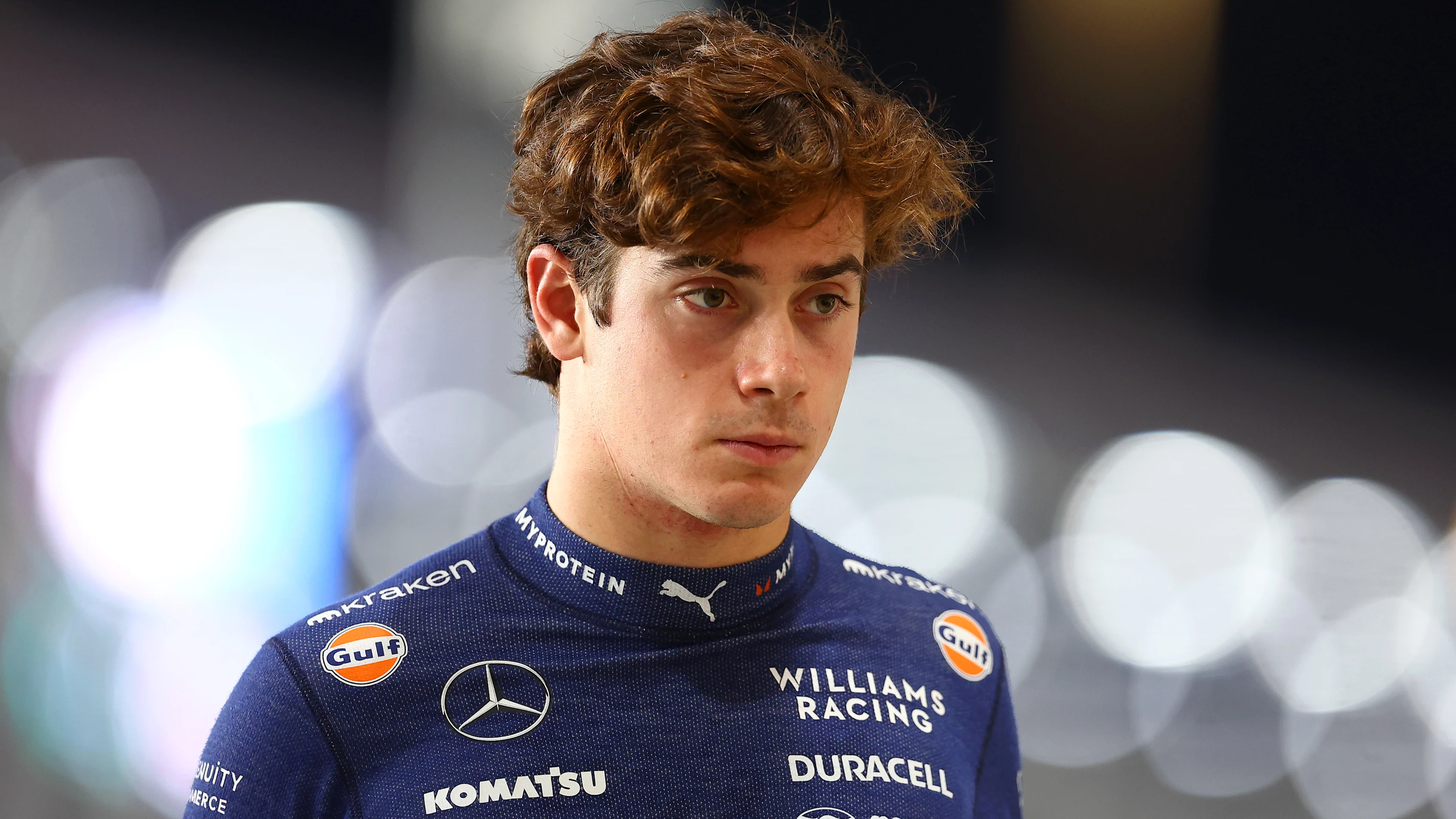 LUSAIL CITY, QATAR - NOVEMBER 29: 20th placed qualifier Franco Colapinto of Argentina and Williams