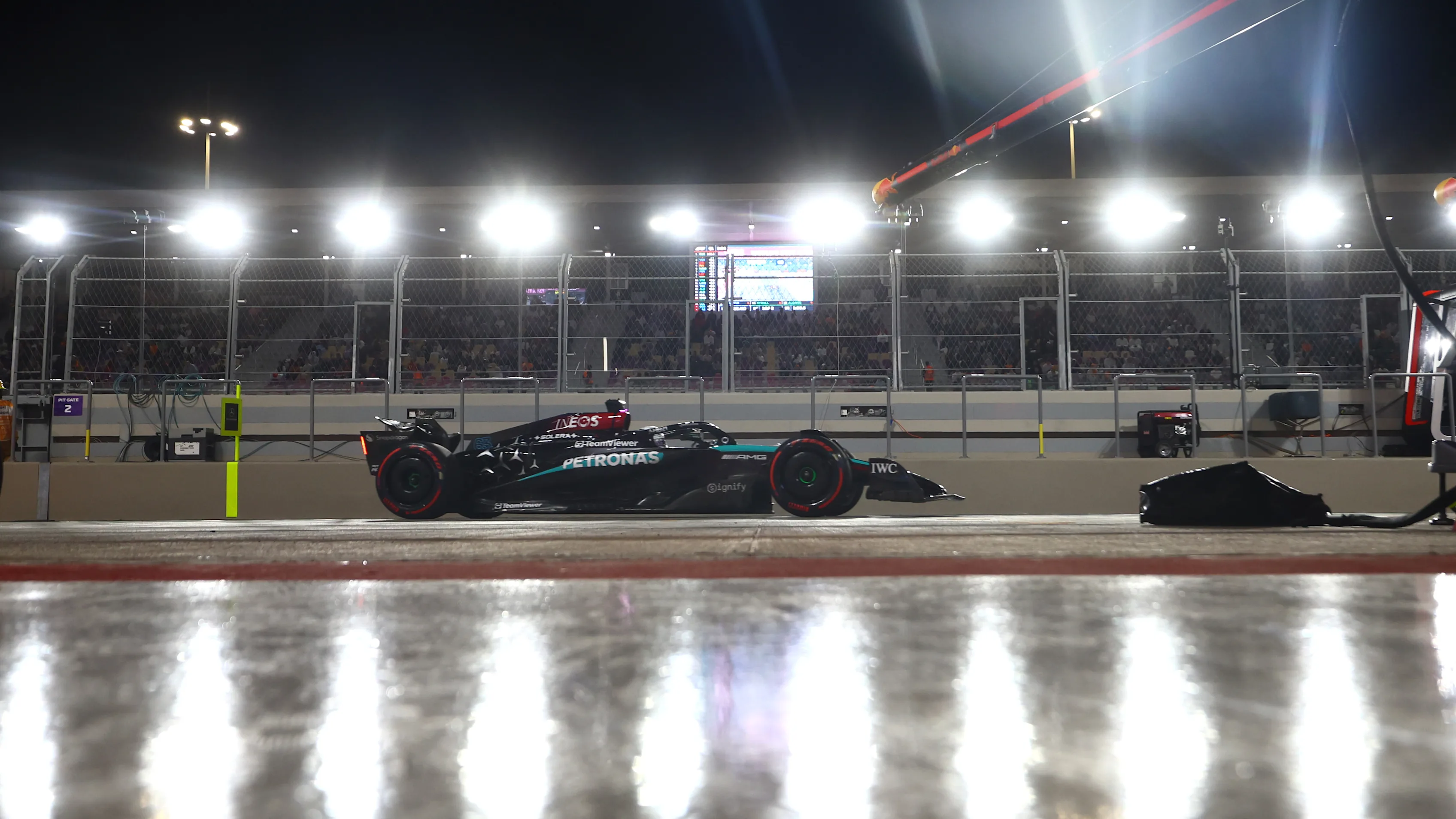 LUSAIL CITY, QATAR - NOVEMBER 30: Pole position qualifier Max Verstappen of the Netherlands and