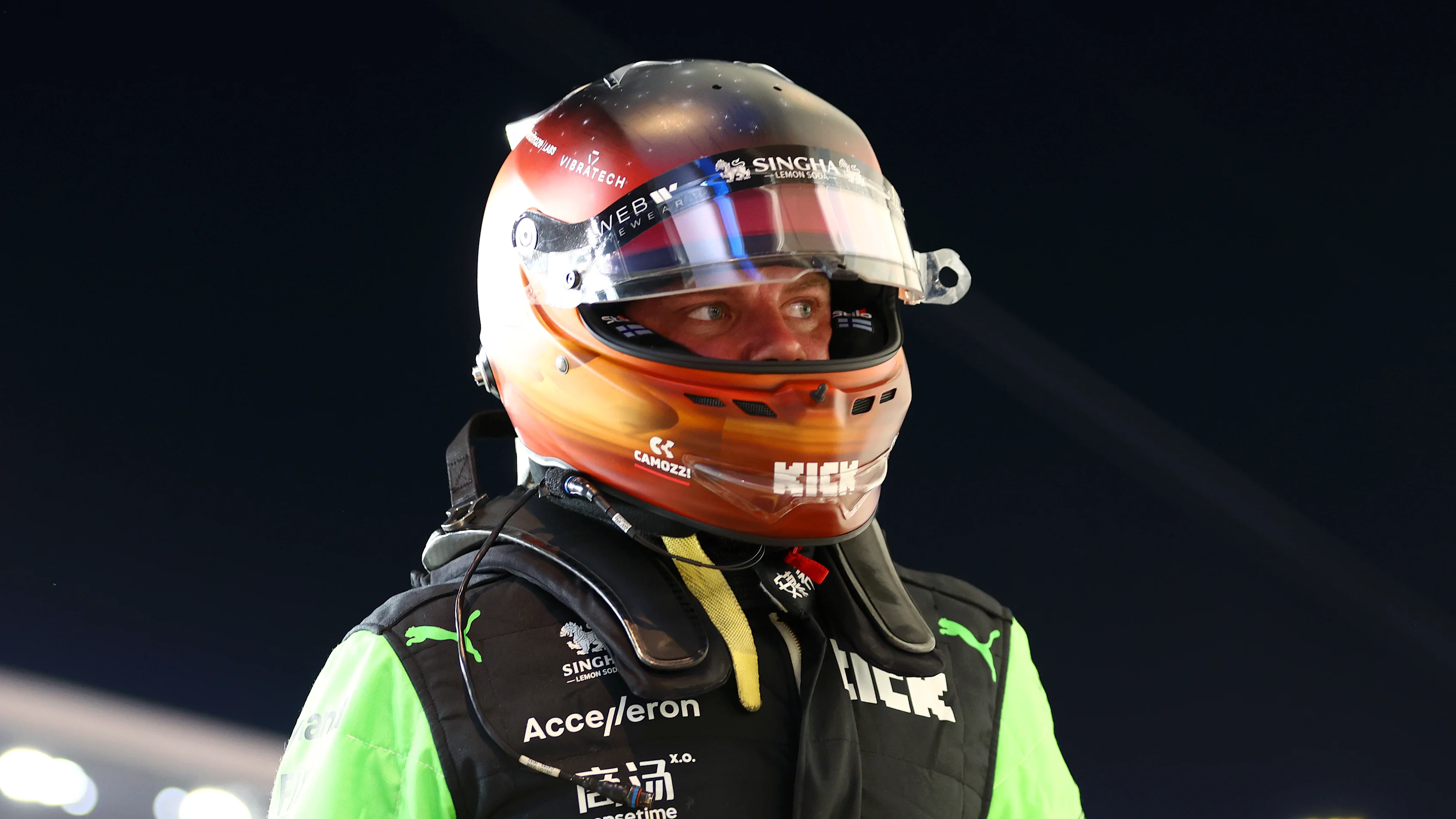 LUSAIL CITY, QATAR - NOVEMBER 30: 13th placed qualifier Valtteri Bottas of Finland and Stake F1