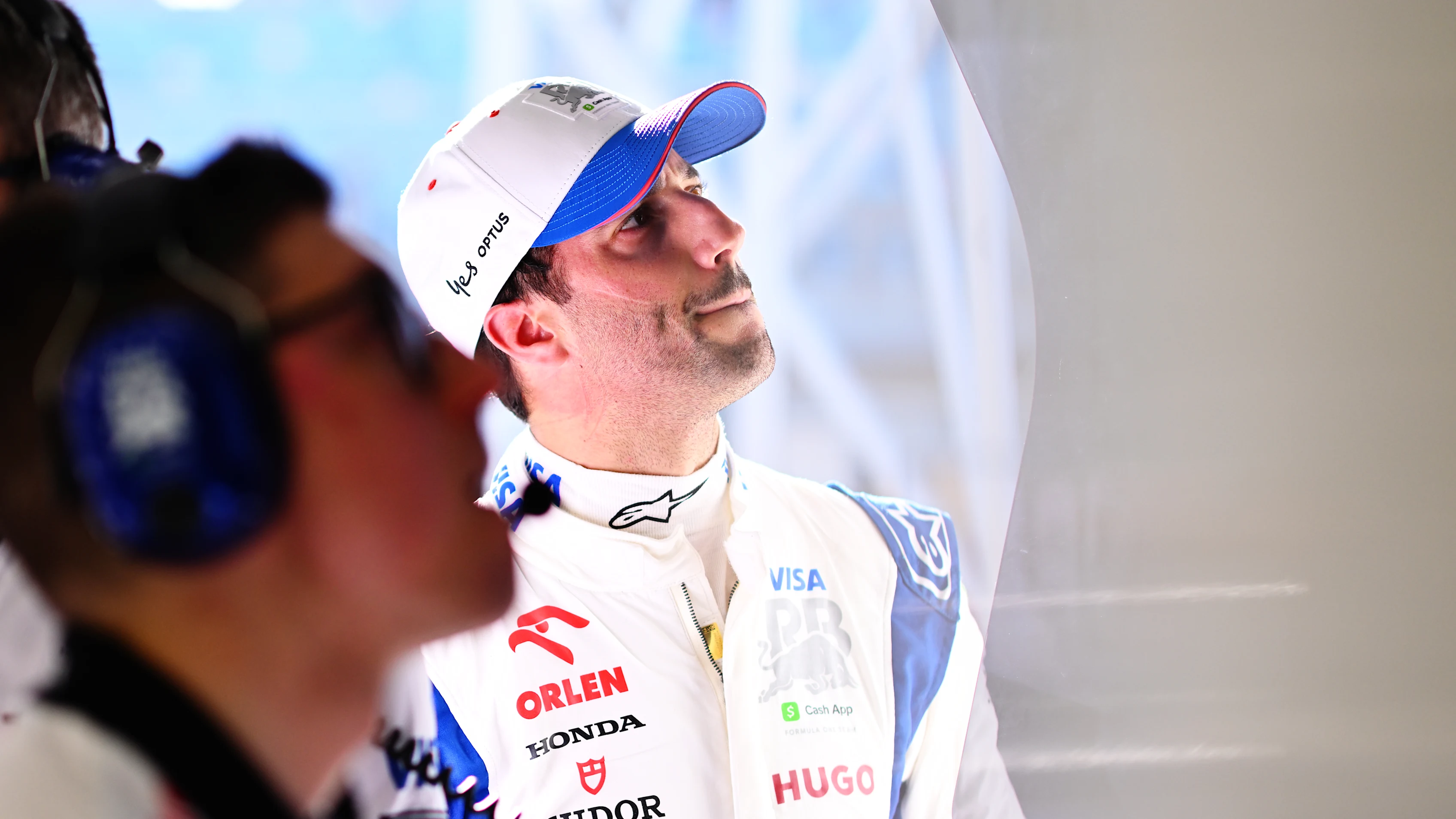 BAHRAIN, BAHRAIN - FEBRUARY 22: Daniel Ricciardo of Australia and Visa Cash App RB prepares to