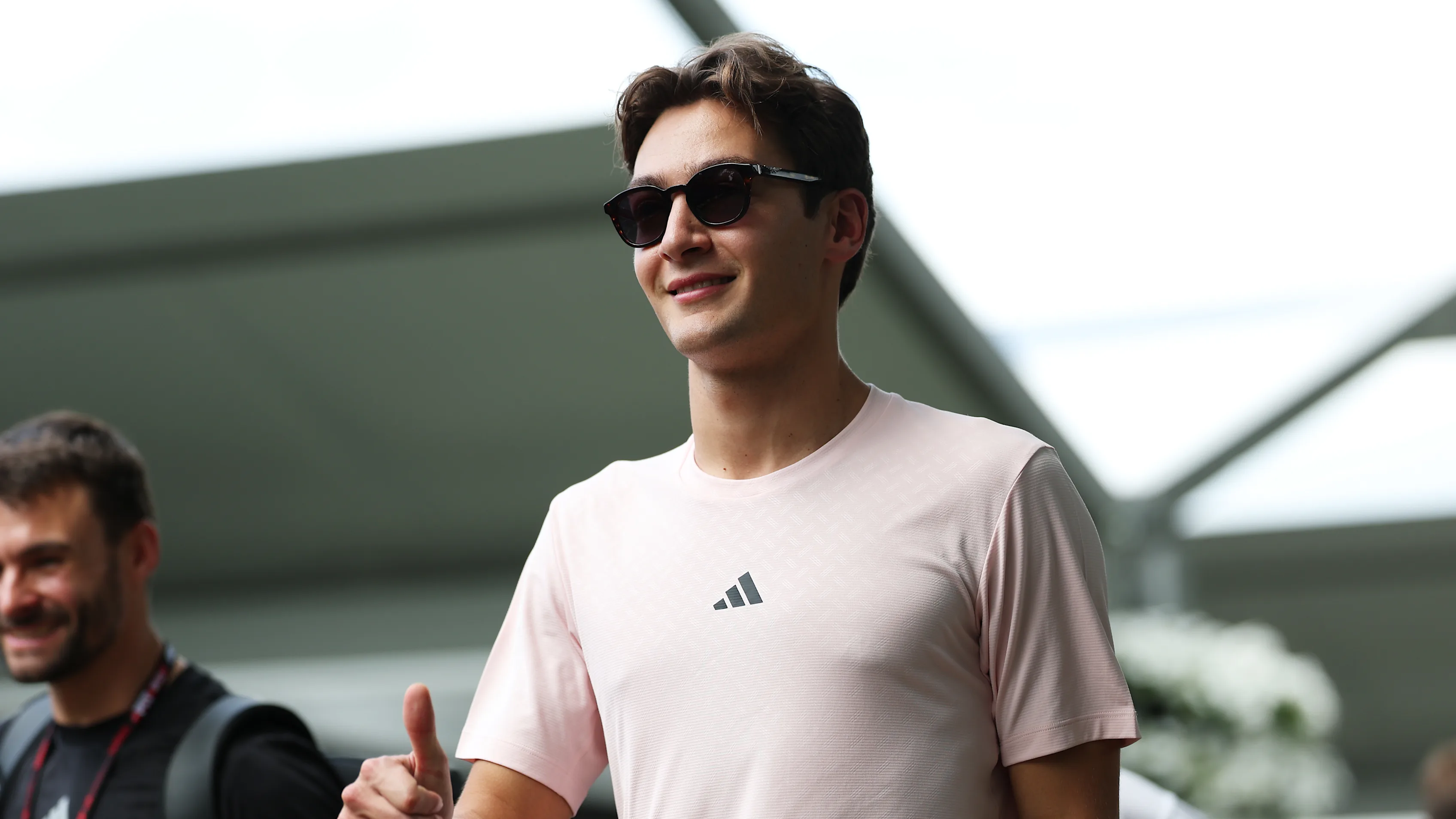 MELBOURNE, AUSTRALIA - MARCH 12: George Russell of Great Britain and Mercedes AMG Petronas F1 Team