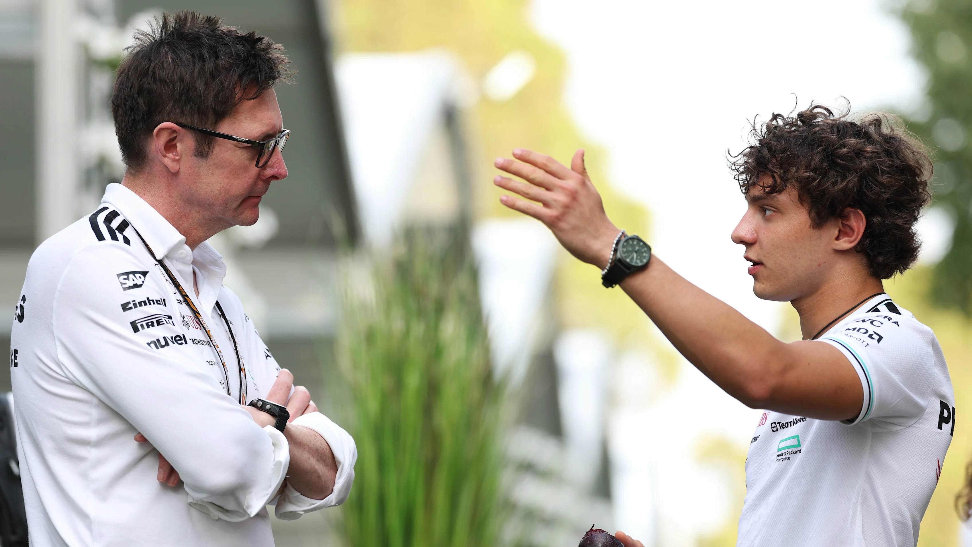 MELBOURNE, AUSTRALIA - MARCH 12: Andrew Shovlin, Trackside Engineering Director of Mercedes AMG