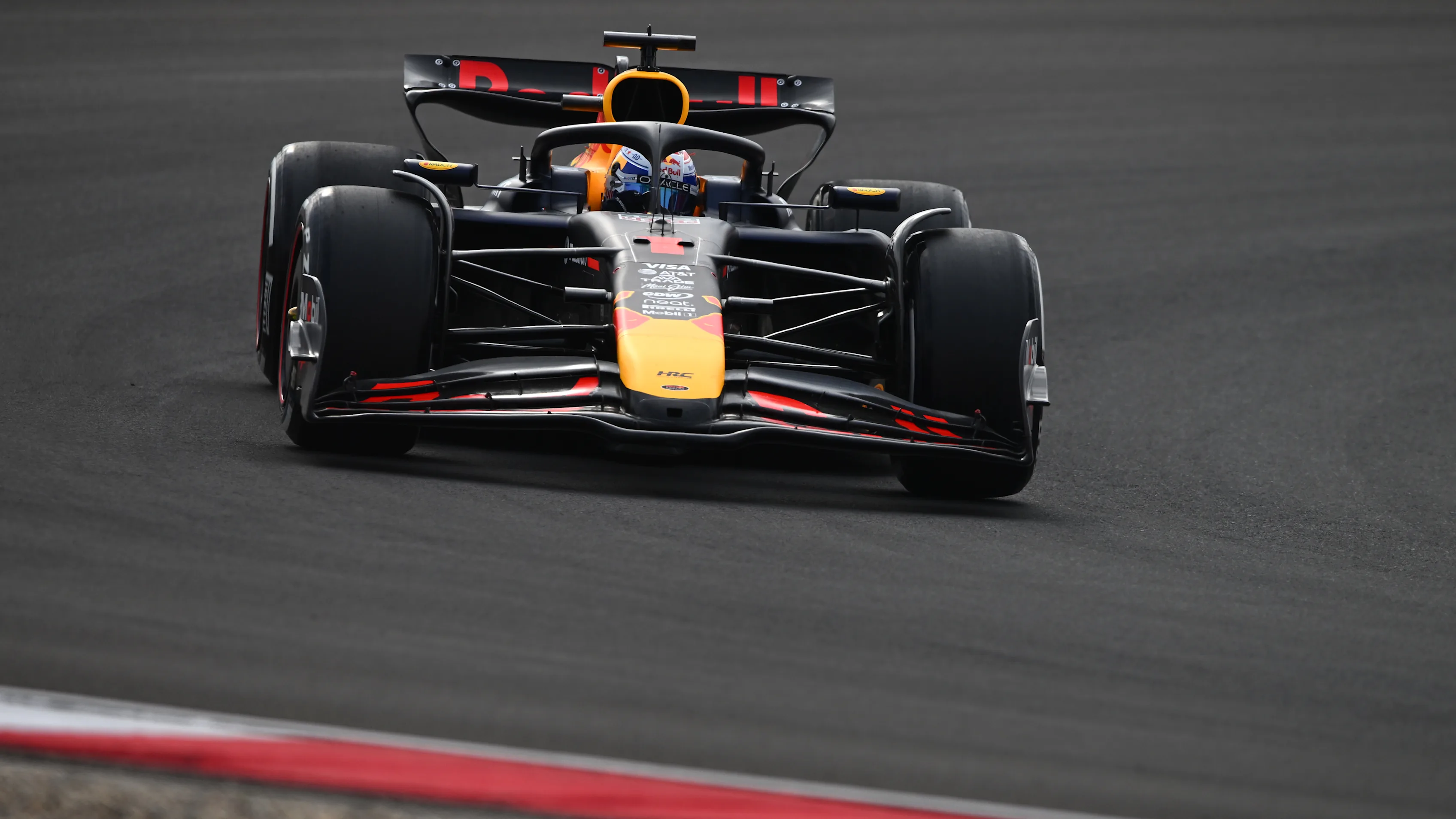 SHANGHAI, CHINA - MARCH 23: Max Verstappen of the Netherlands driving the (1) Oracle Red Bull