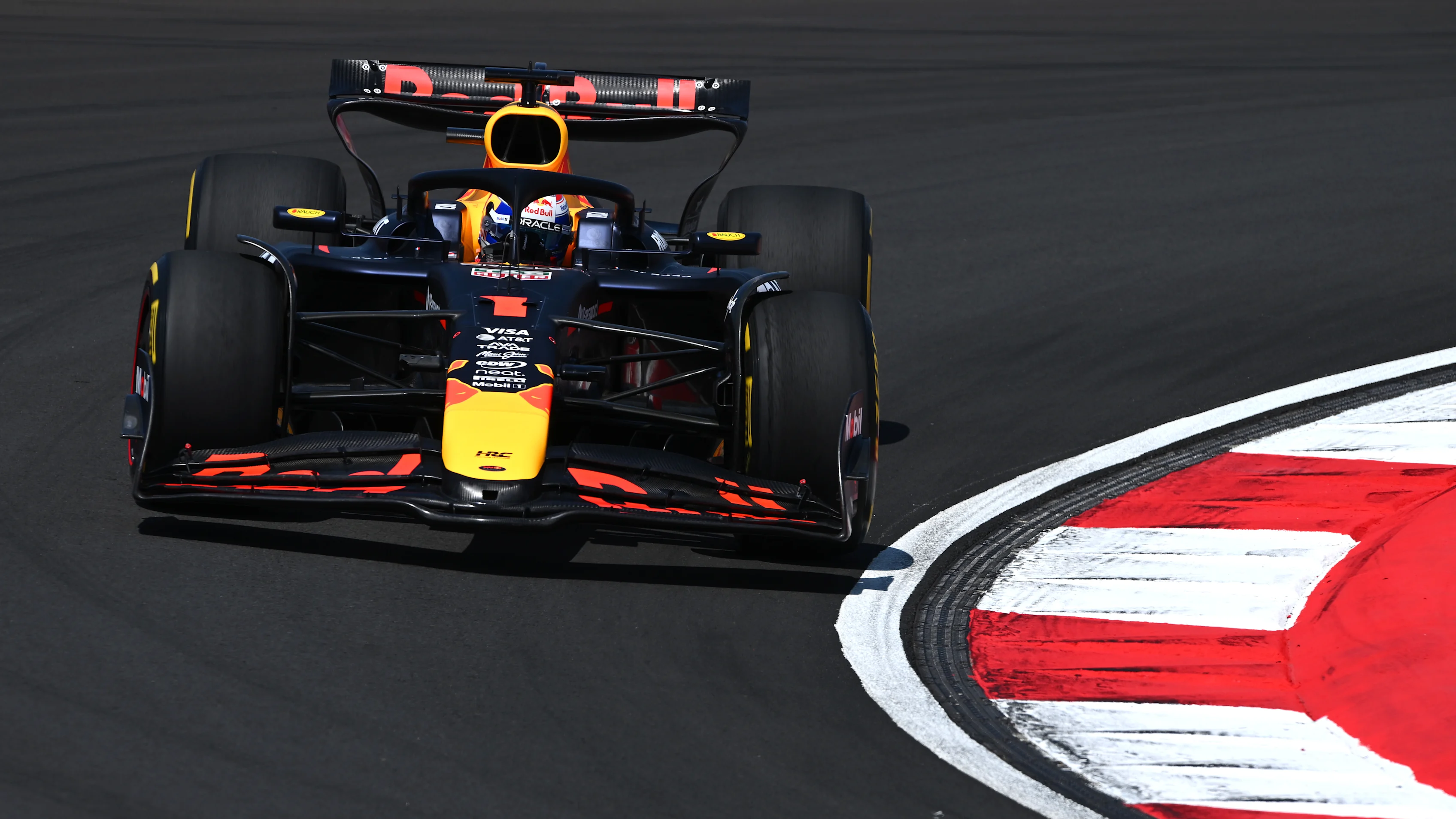 SHANGHAI, CHINA - MARCH 21: Max Verstappen of the Netherlands driving the (1) Oracle Red Bull