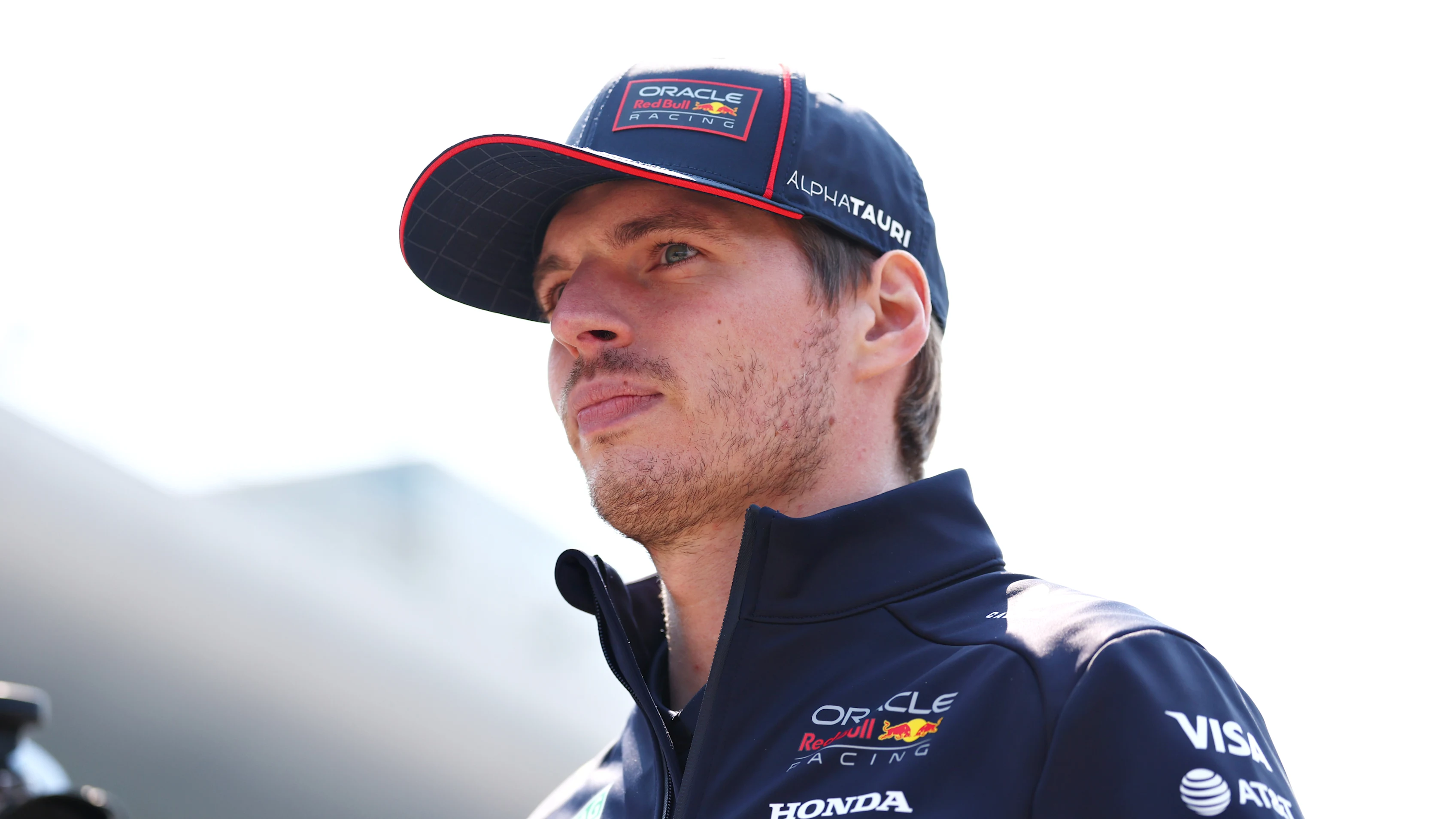 SHANGHAI, CHINA - MARCH 20: Max Verstappen of the Netherlands and Oracle Red Bull Racing looks on