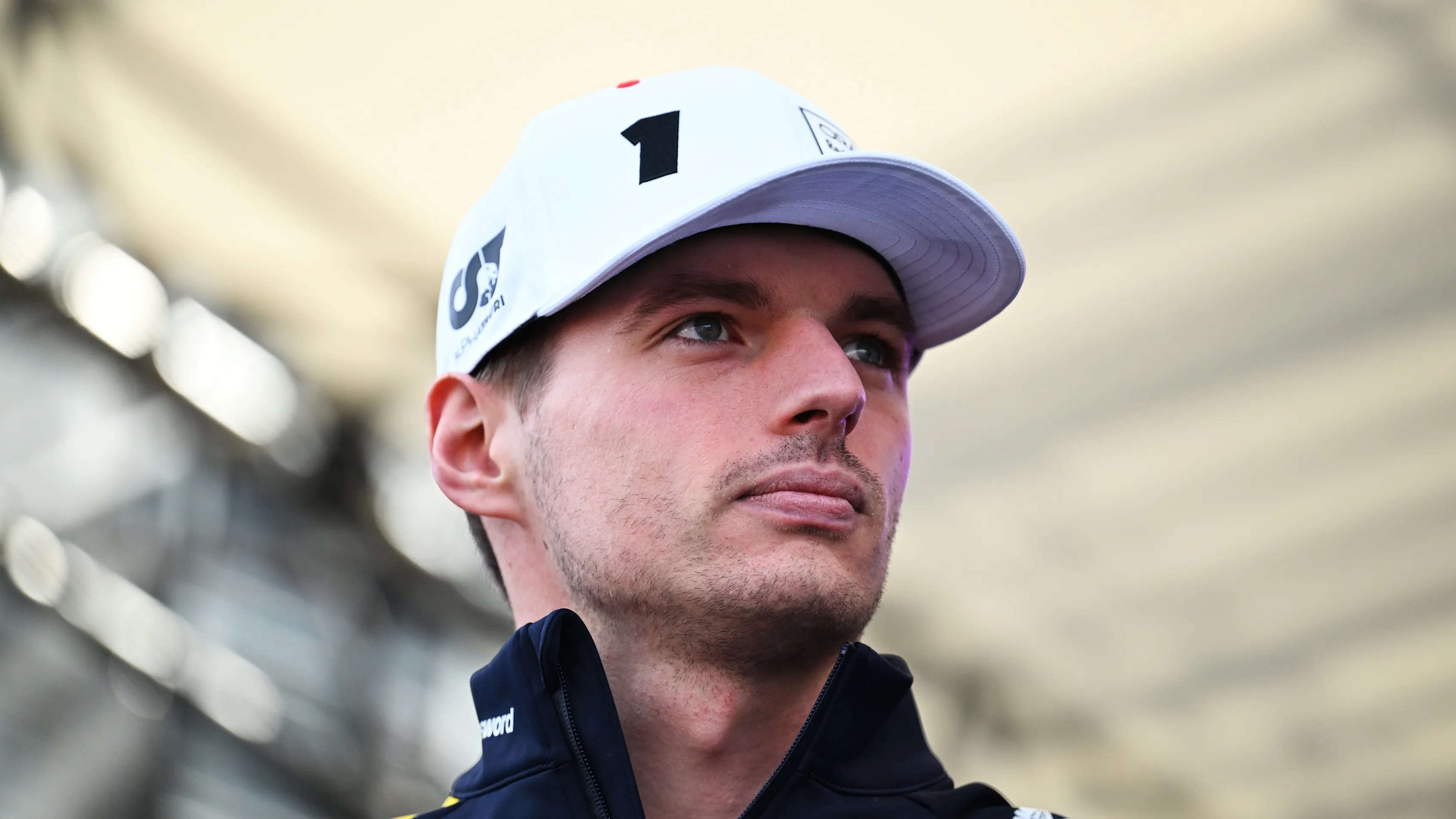 SUZUKA, JAPAN - APRIL 05: Max Verstappen of the Netherlands and Oracle Red Bull Racing looks on