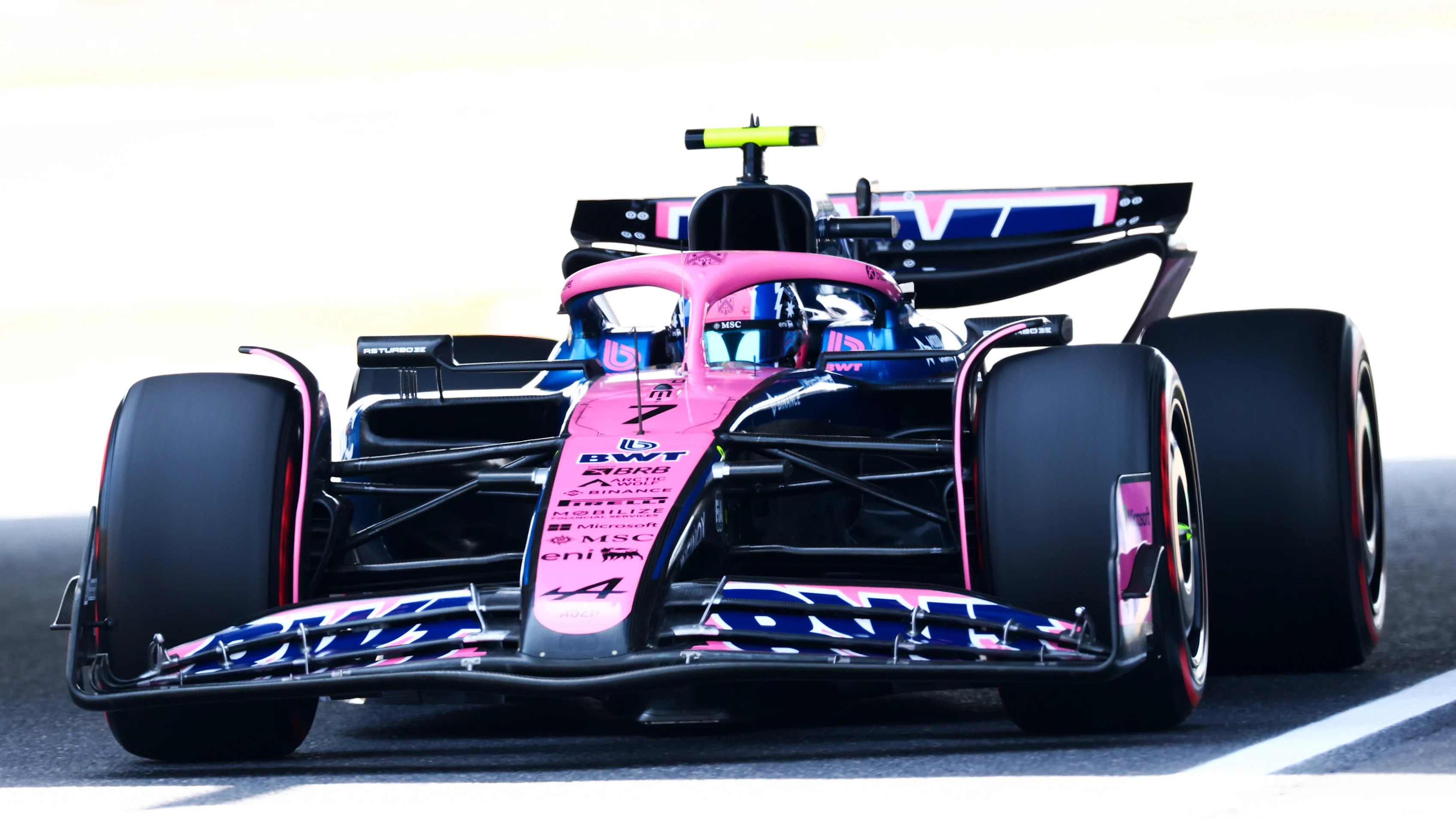 SUZUKA, JAPAN - APRIL 05: Jack Doohan of Australia driving the (7) Alpine F1 A525 Renault on track