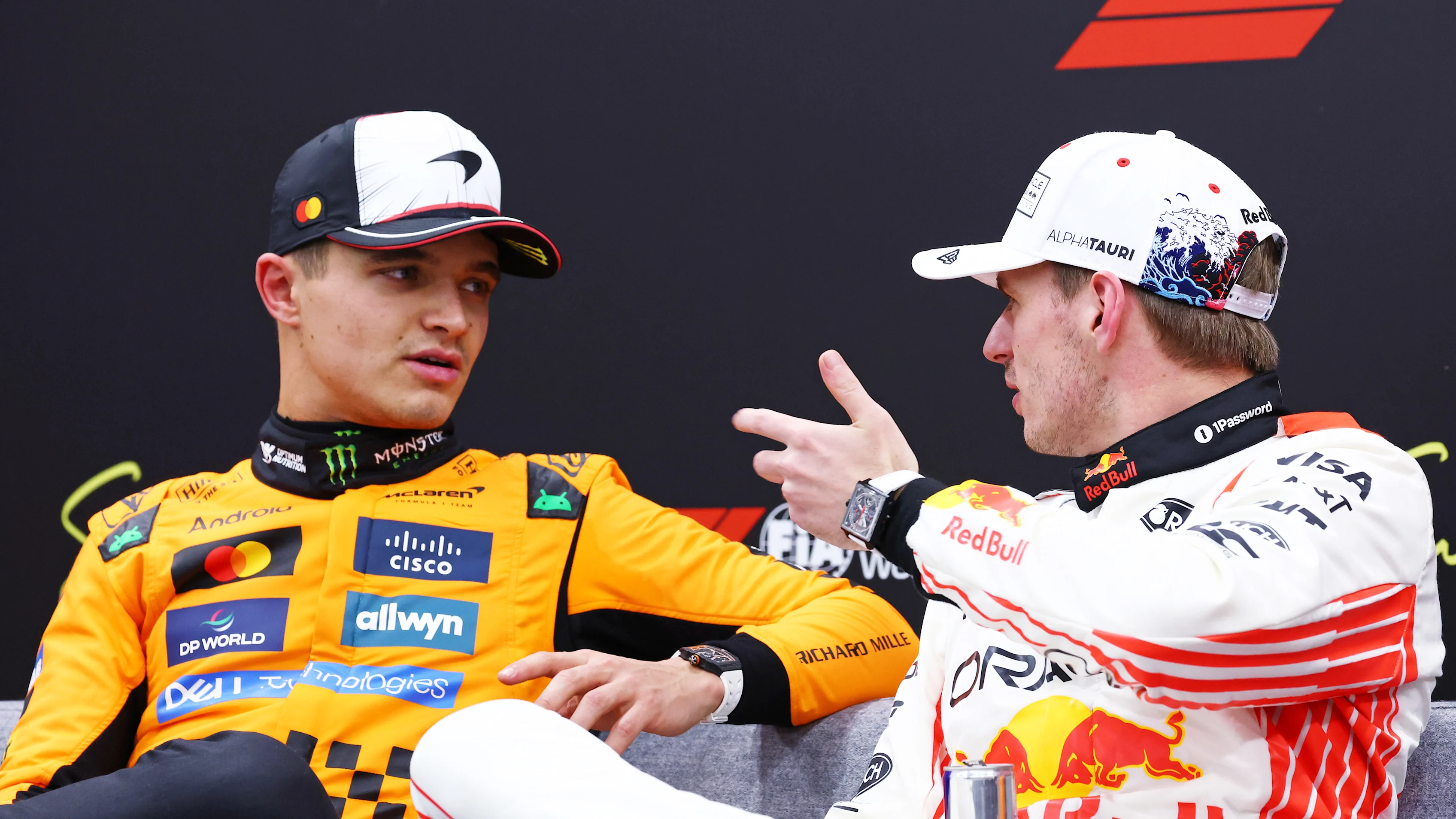 SUZUKA, JAPAN - APRIL 05: Second placed qualifier Lando Norris of Great Britain and McLaren and