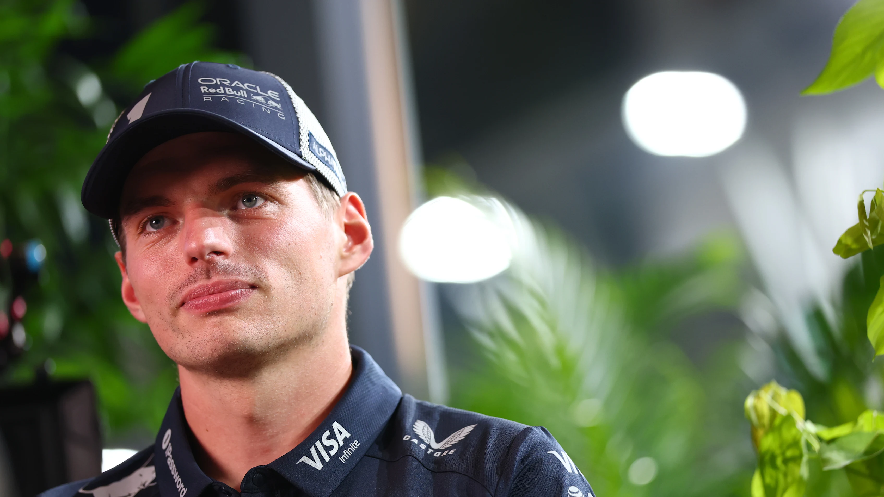 SINGAPORE, SINGAPORE - OCTOBER 02: Max Verstappen of the Netherlands and Oracle Red Bull Racing