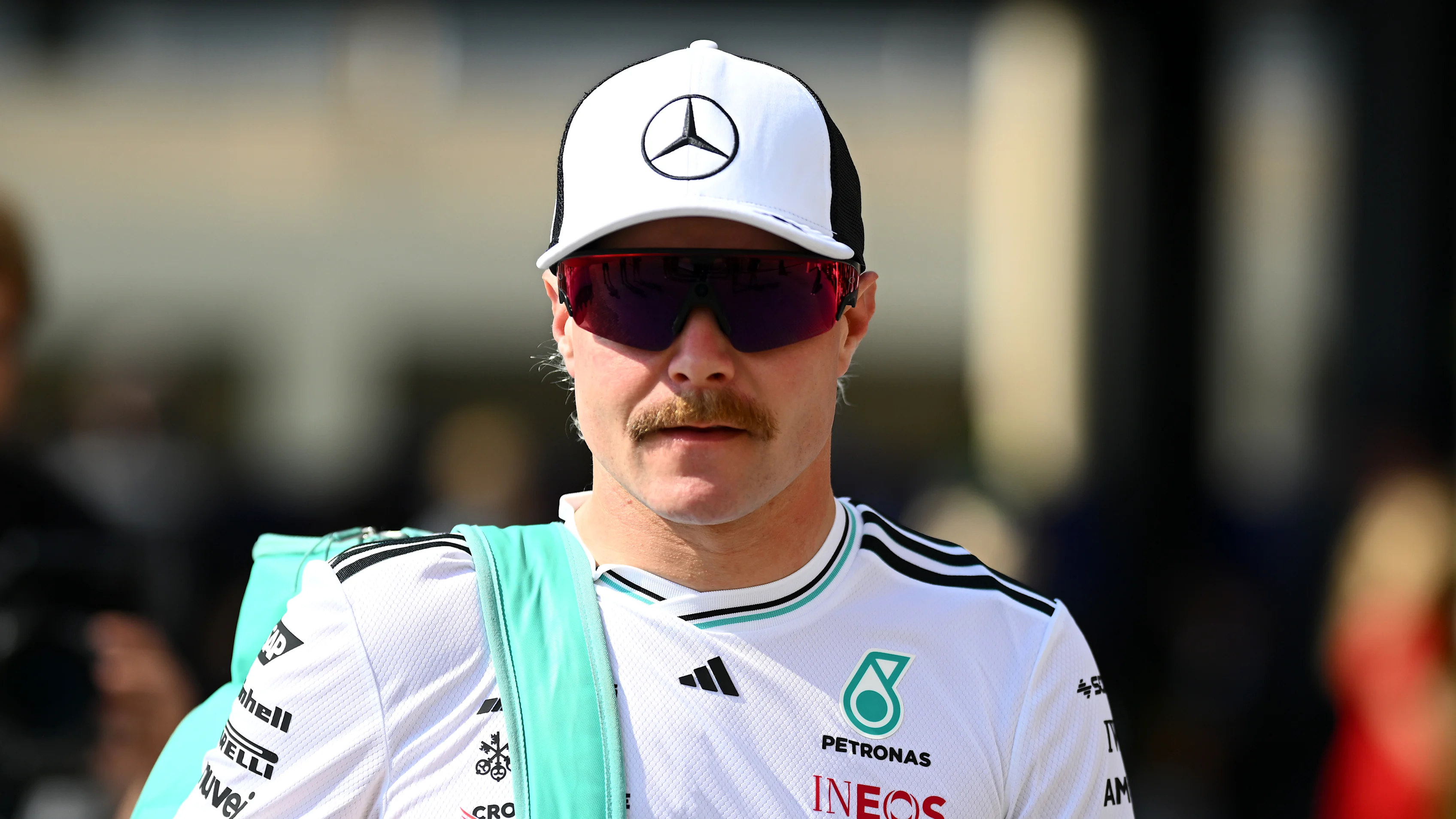 ABU DHABI, UNITED ARAB EMIRATES - DECEMBER 07: Valtteri Bottas of Finland and Mercedes AMG Petronas