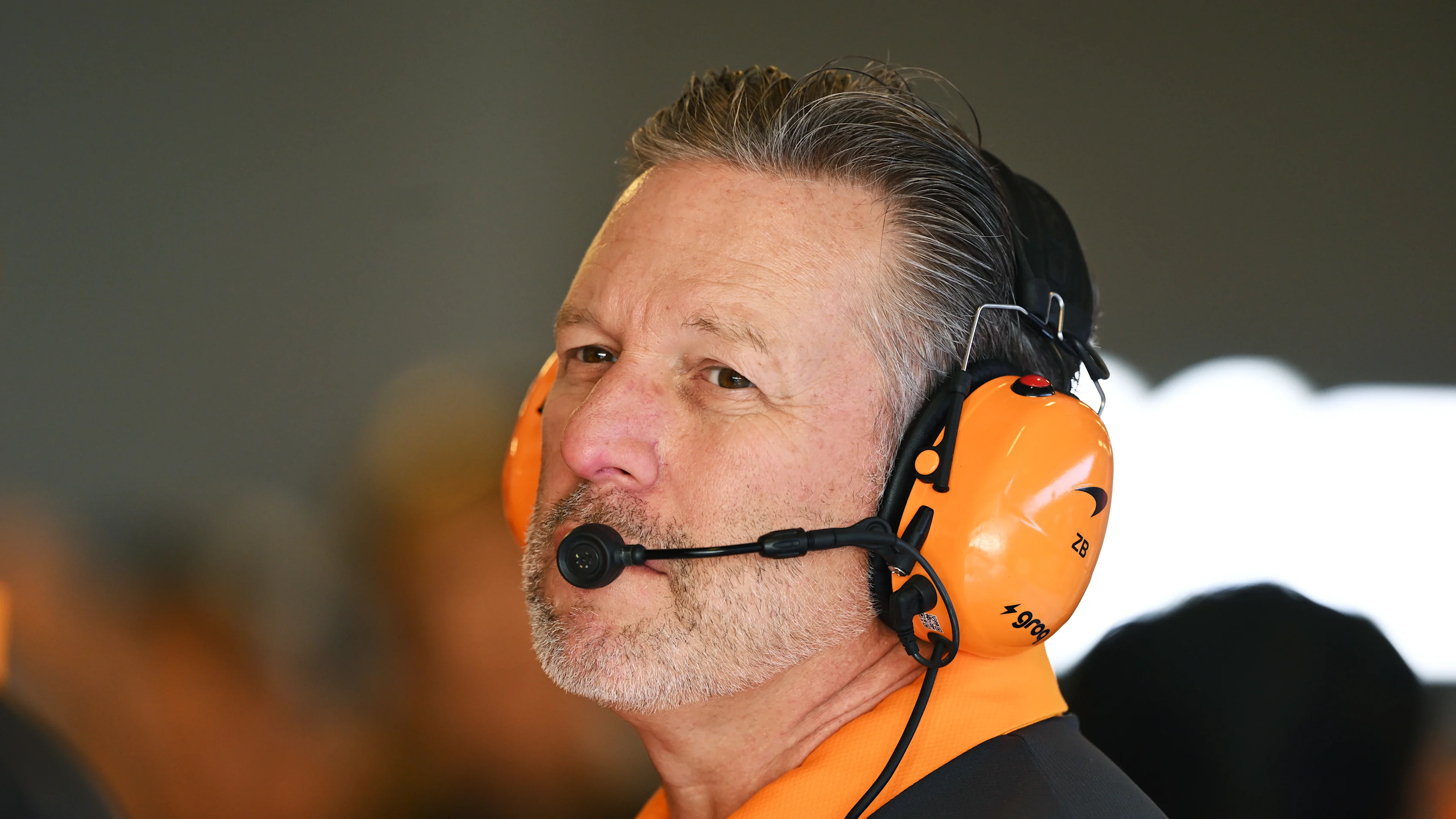 ABU DHABI, UNITED ARAB EMIRATES - DECEMBER 05: Zak Brown, Chief Executive Officer of McLaren looks