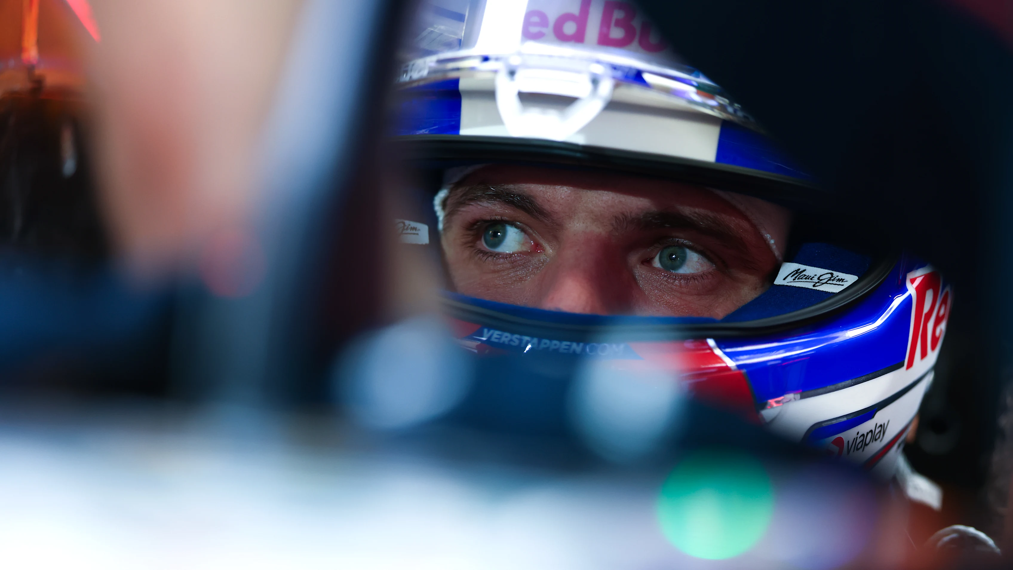 ABU DHABI, UNITED ARAB EMIRATES - DECEMBER 05: Max Verstappen of the Netherlands and Oracle Red Bull Racing prepares to drive during practice ahead of the F1 Grand Prix of Abu Dhabi at Yas Marina Circuit on December 05, 2025 in Abu Dhabi, United Arab Emirates. (Photo by Mark Thompson/Getty Images)