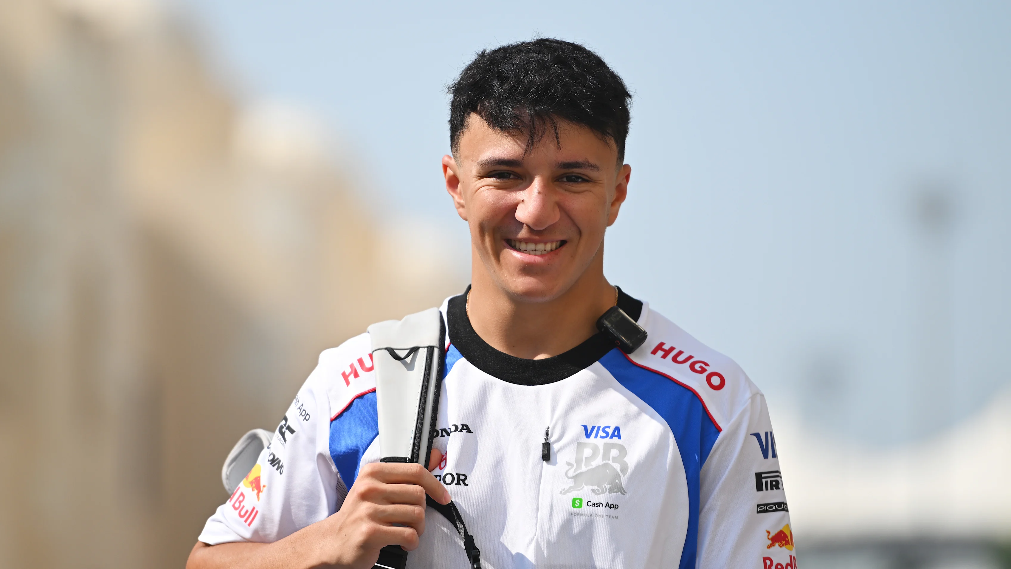 ABU DHABI, UNITED ARAB EMIRATES - DECEMBER 04: Isack Hadjar of France and Visa Cash App Racing