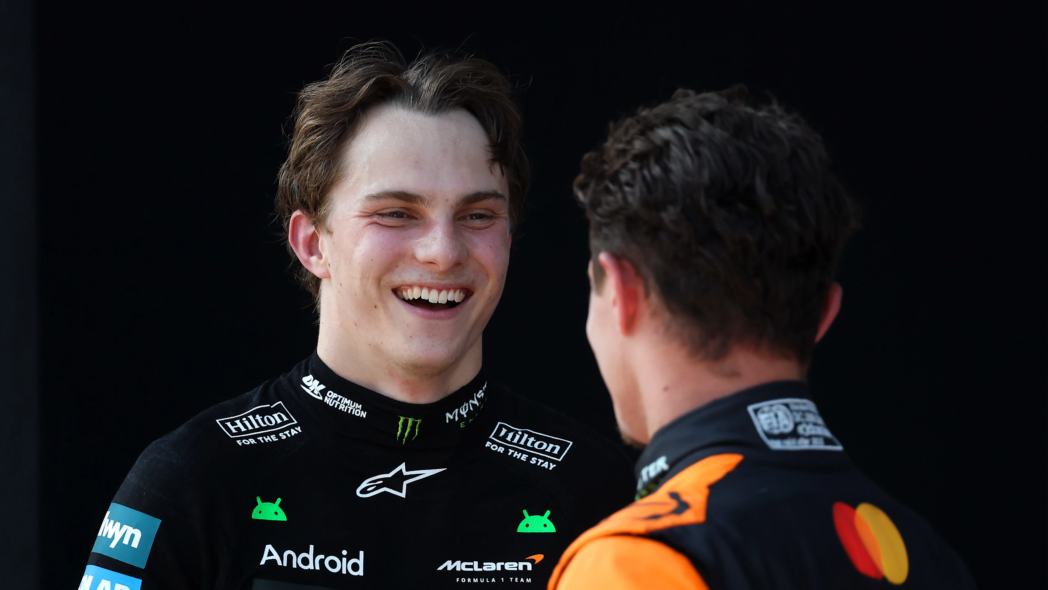 SPIELBERG, AUSTRIA - JUNE 29: Race winner Lando Norris of Great Britain and McLaren and Second