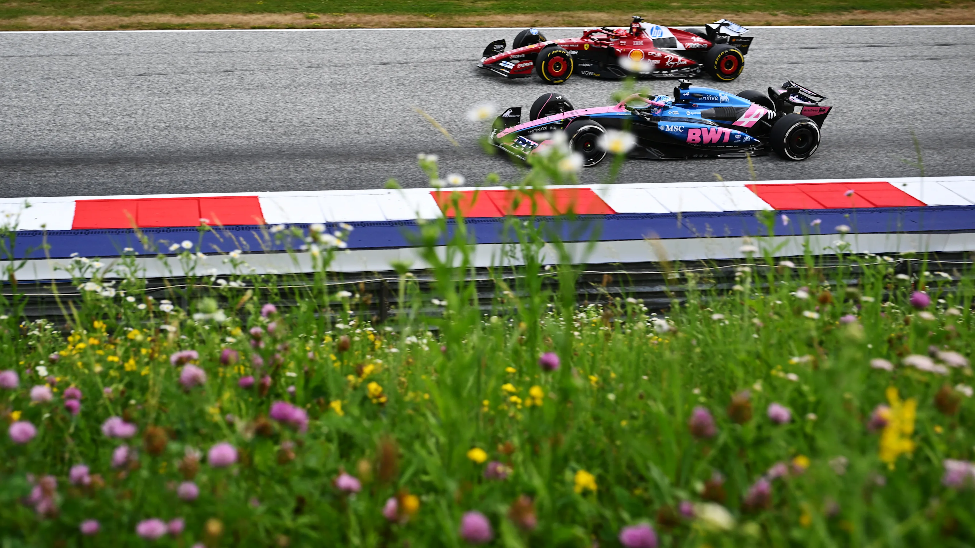 SPIELBERG, AUSTRIA - JUNE 27: Pierre Gasly of France driving the (10) Alpine F1 A525 Renault