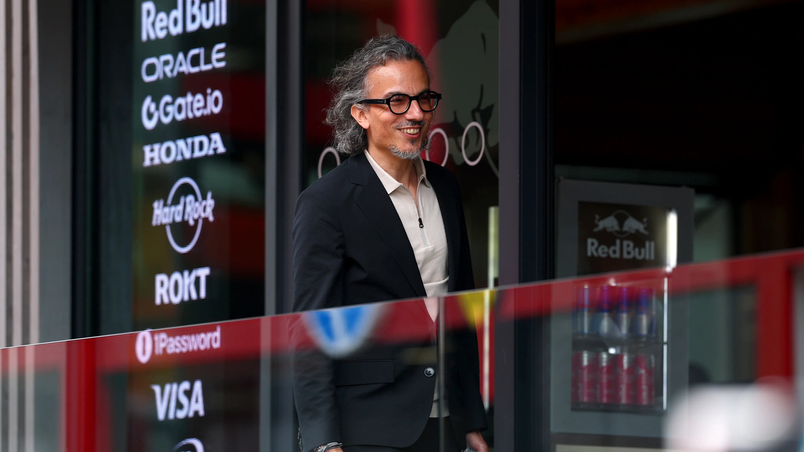 SPA, BELGIUM - JULY 24: Laurent Mekies, Team Principal of Oracle Red Bull Racing arrives in the