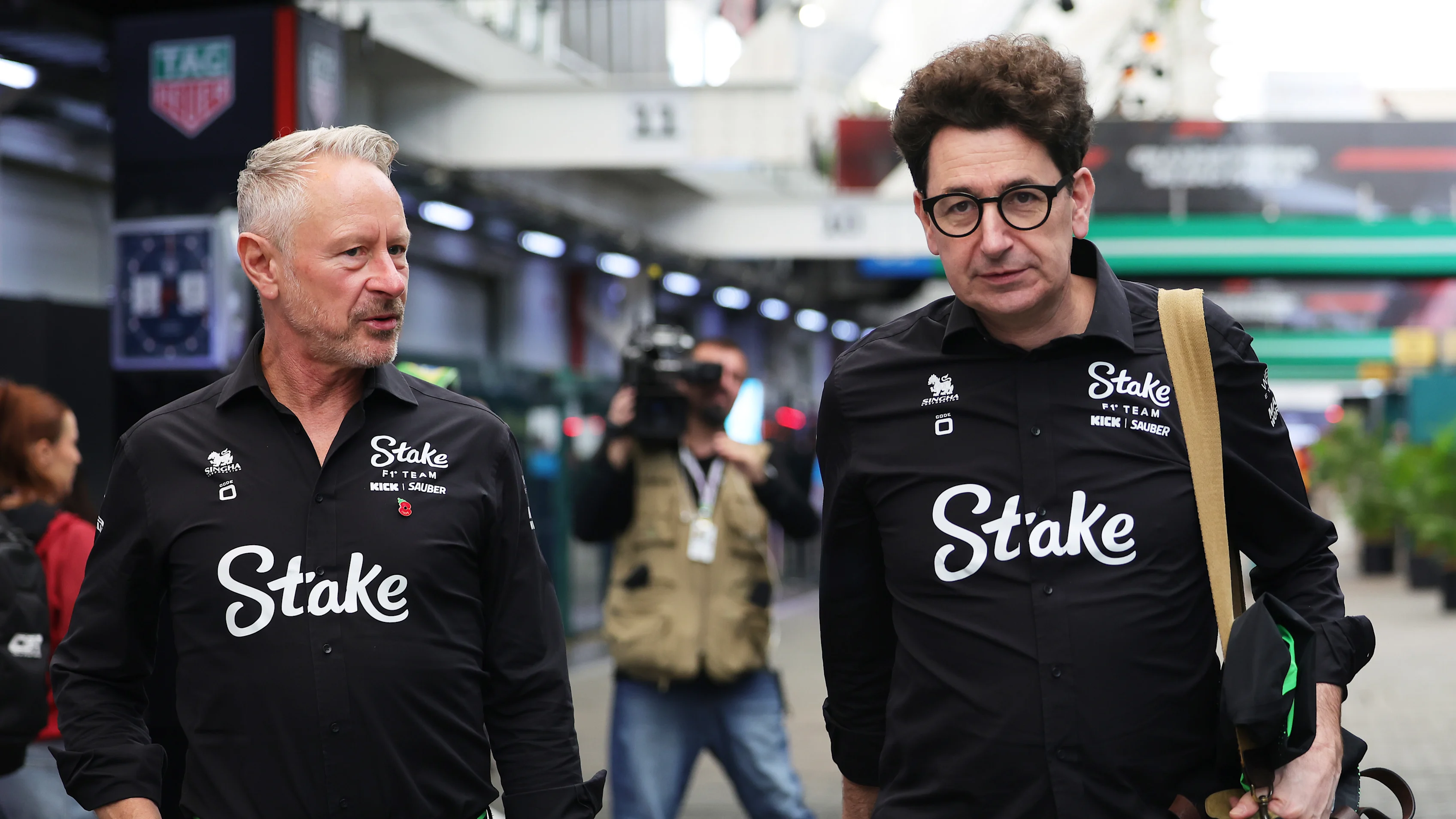 SAO PAULO, BRAZIL - NOVEMBER 09: Jonathan Wheatley, Team Principal of Stake F1 Team Kick Sauber and