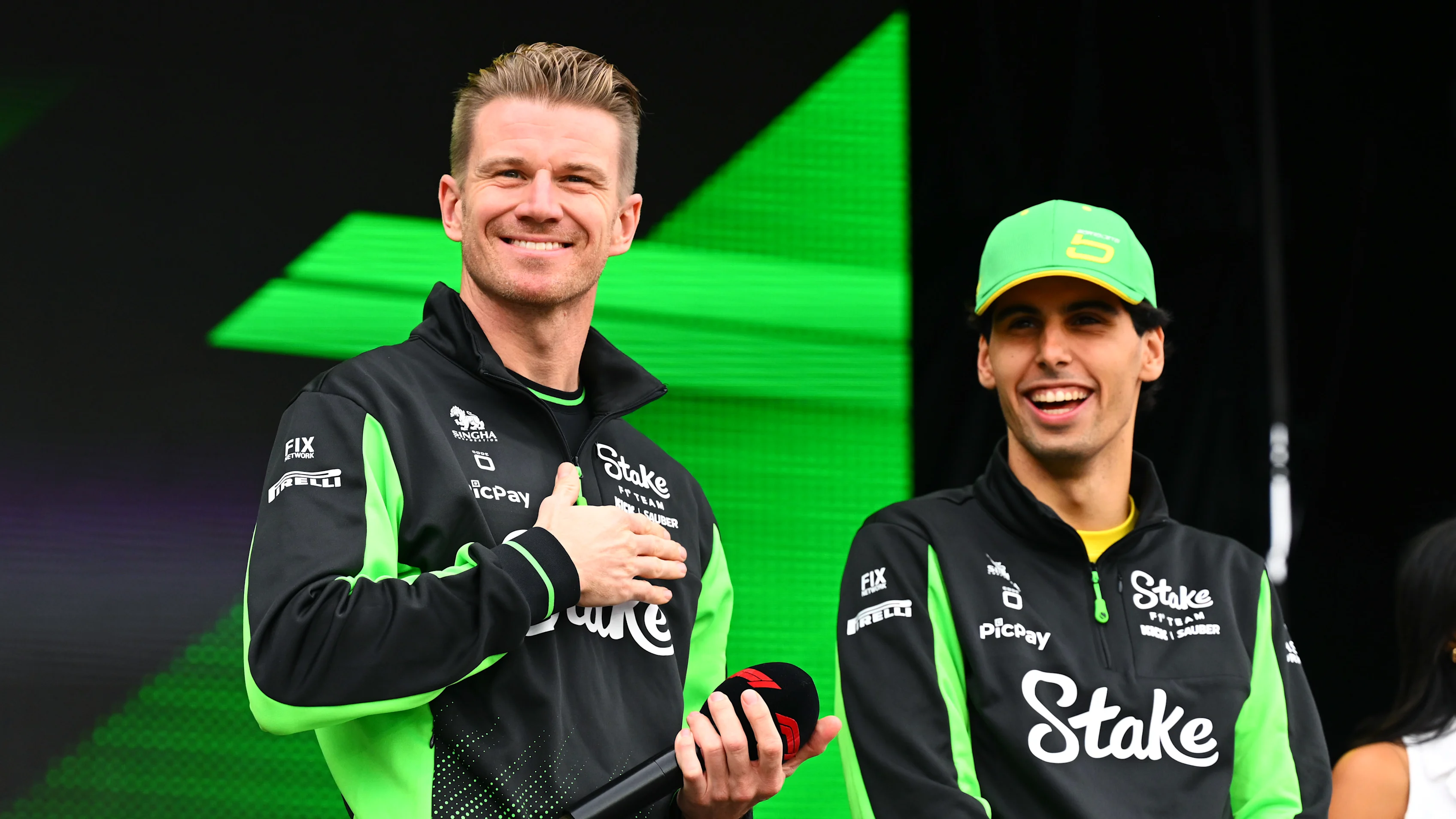 SAO PAULO, BRAZIL - NOVEMBER 07: Nico Hulkenberg of Germany and Stake F1 Team Kick Sauber and