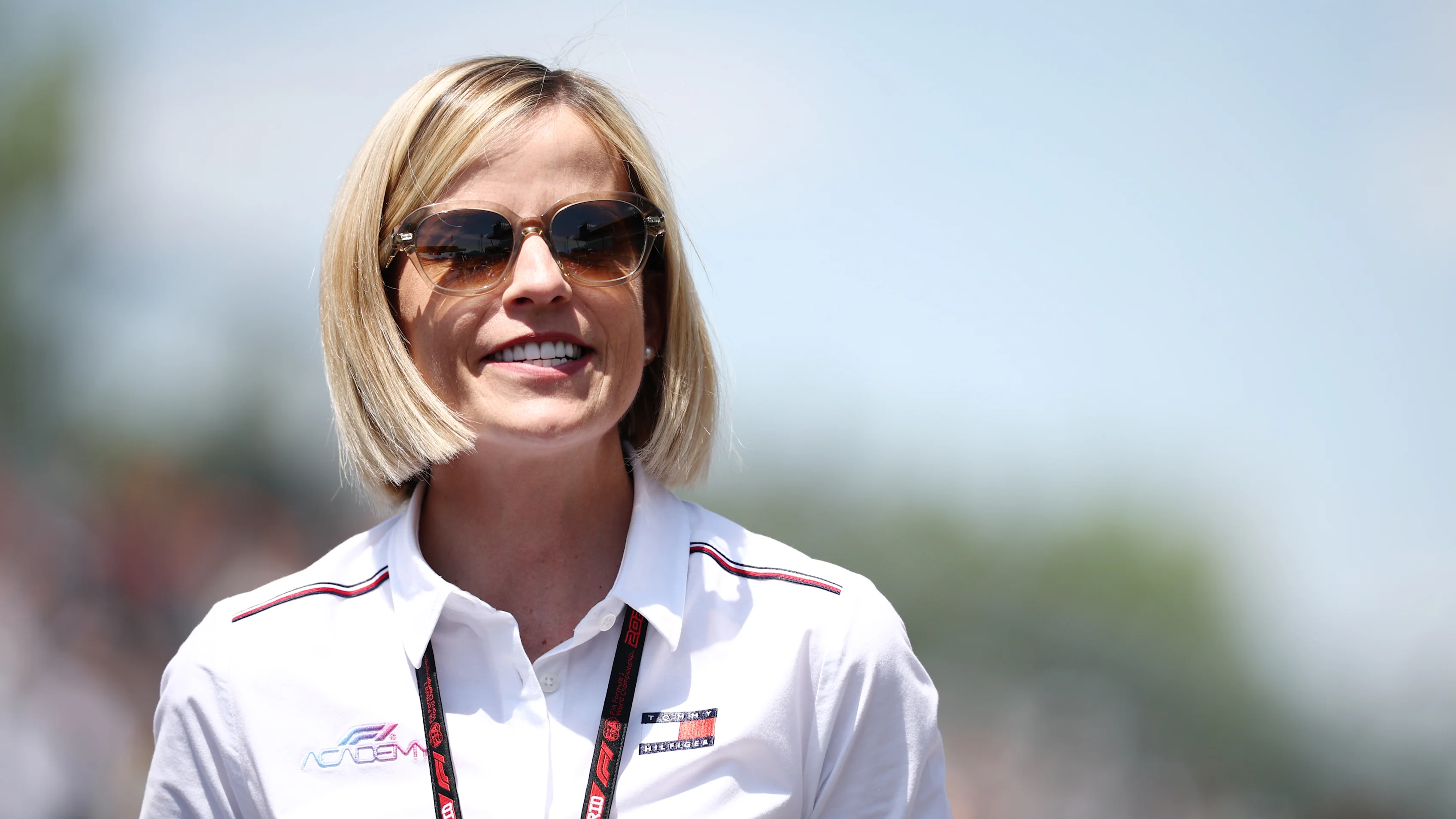 MONTREAL, QUEBEC - JUNE 15: Susie Wolff, Managing Director of F1 Academy looks on prior to the F1