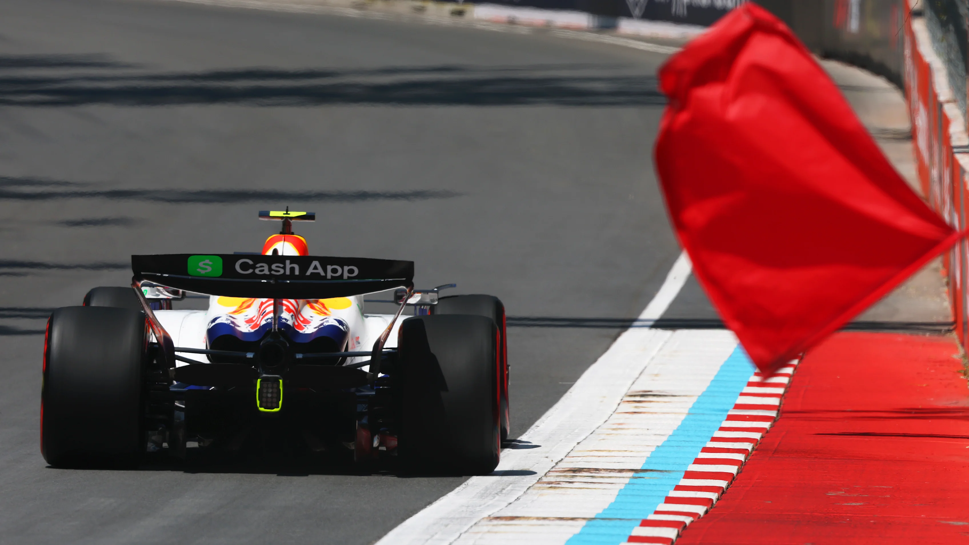 MONTREAL, QUEBEC - JUNE 14: Liam Lawson of New Zealand driving the (30) Visa Cash App Racing Bulls